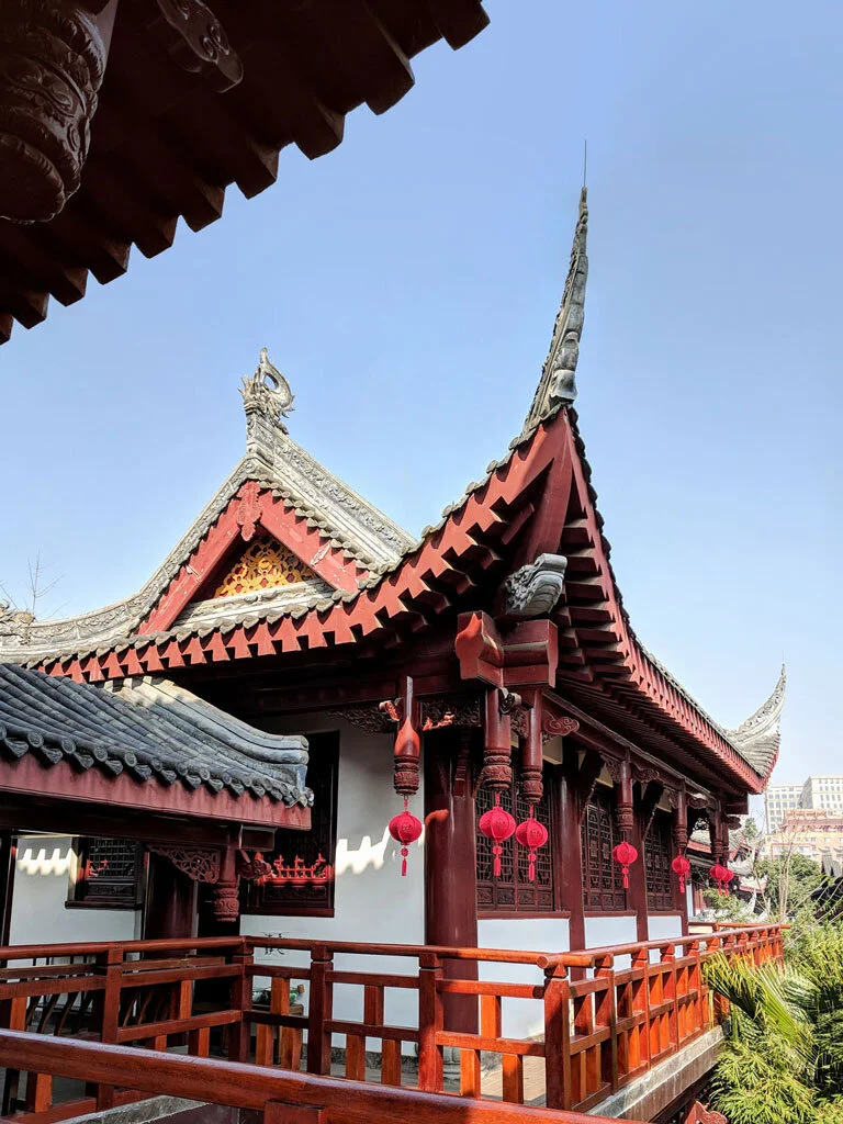 Wenshu Yuan Monasterys Teahouse — Living Petite