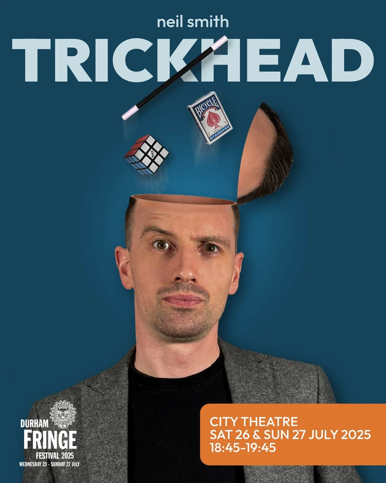 🪄 Brand new live show at @durhamfringefest this July. Tickets in bio 🪄