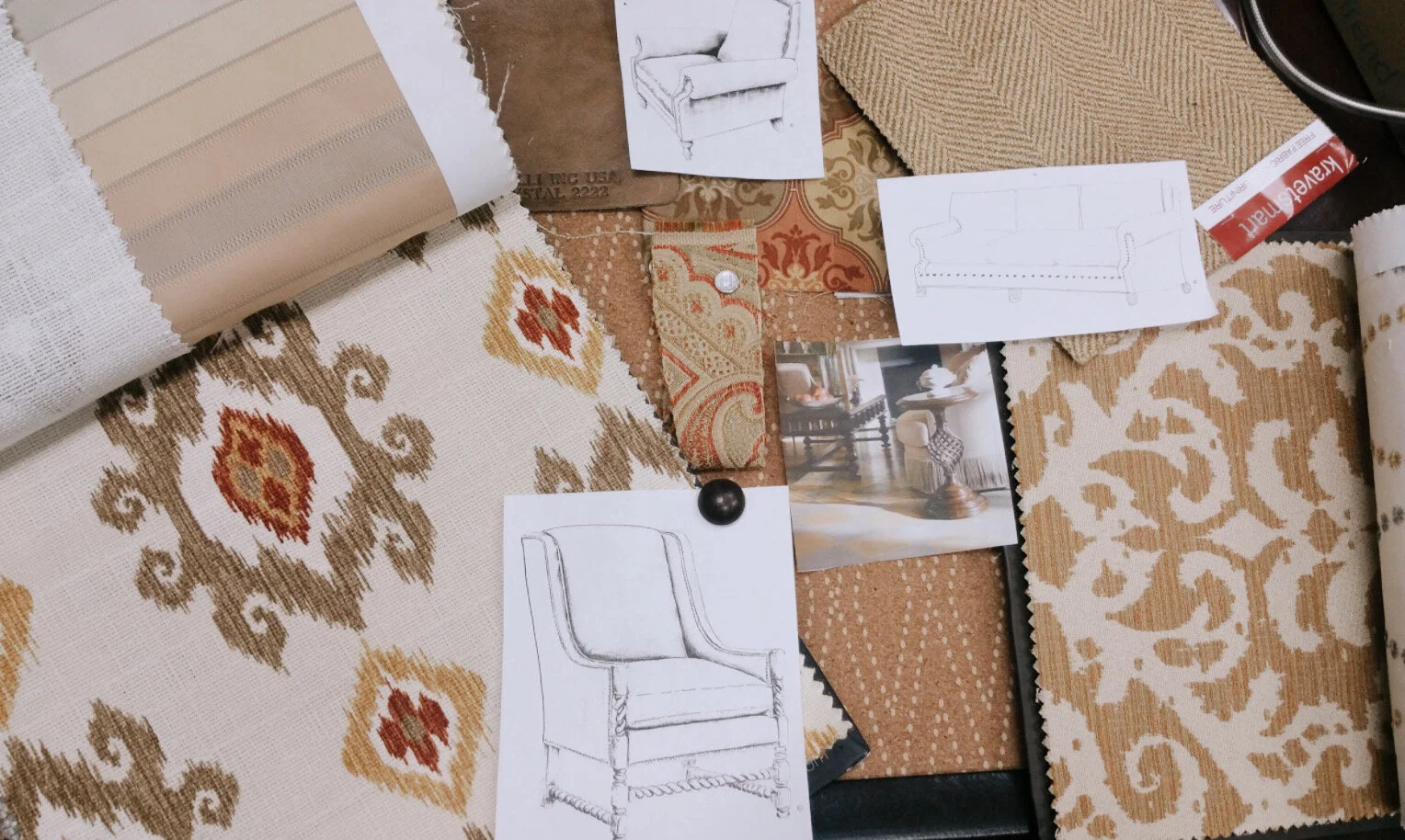 Tuscan Remodel Vision Board