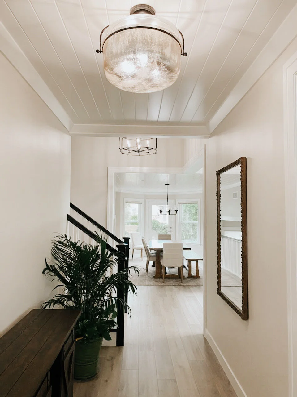 California Modern Entryway Renovation