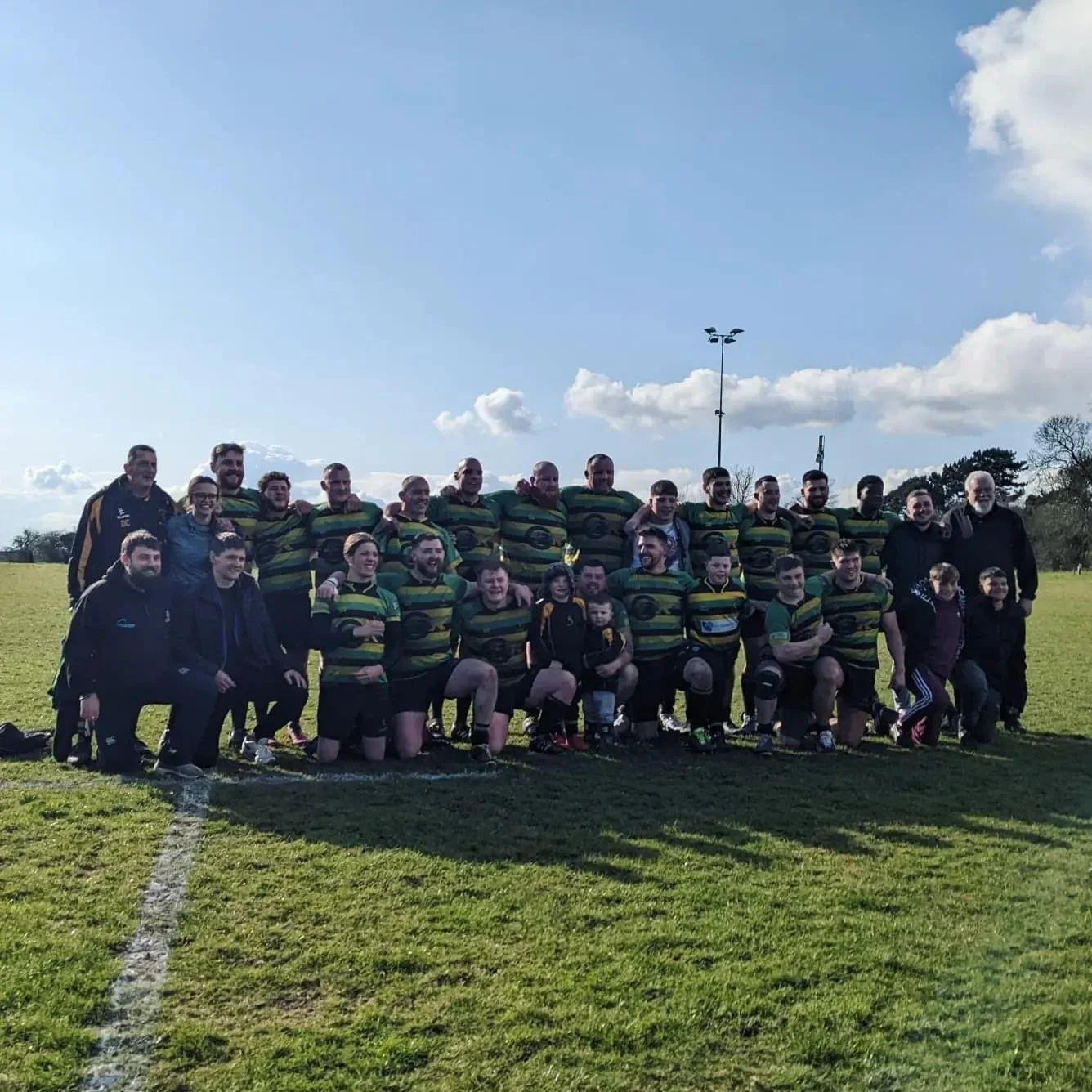 Mellish RFC League winning team 2021-2022