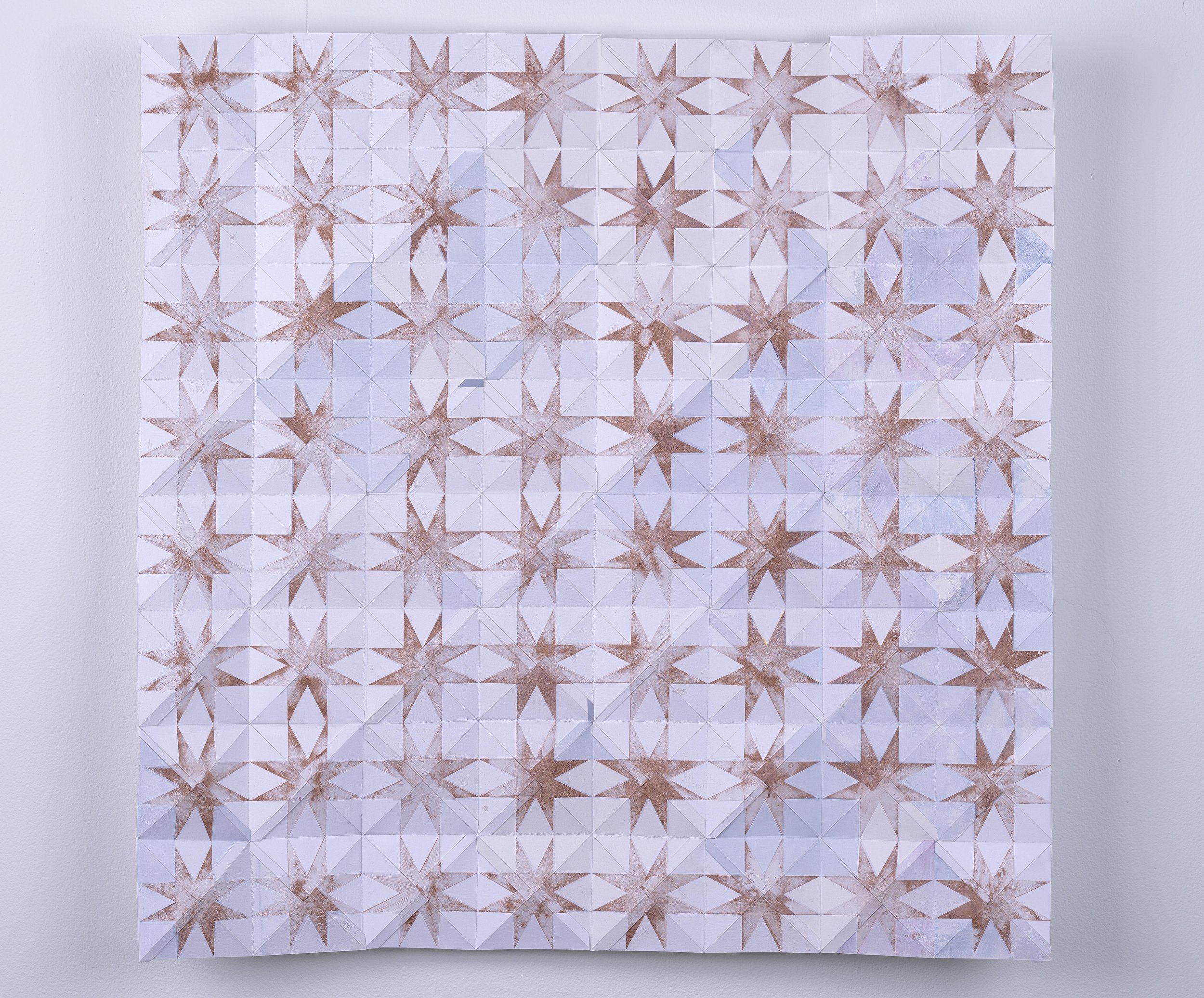 Folded 8-Point Star Quilt