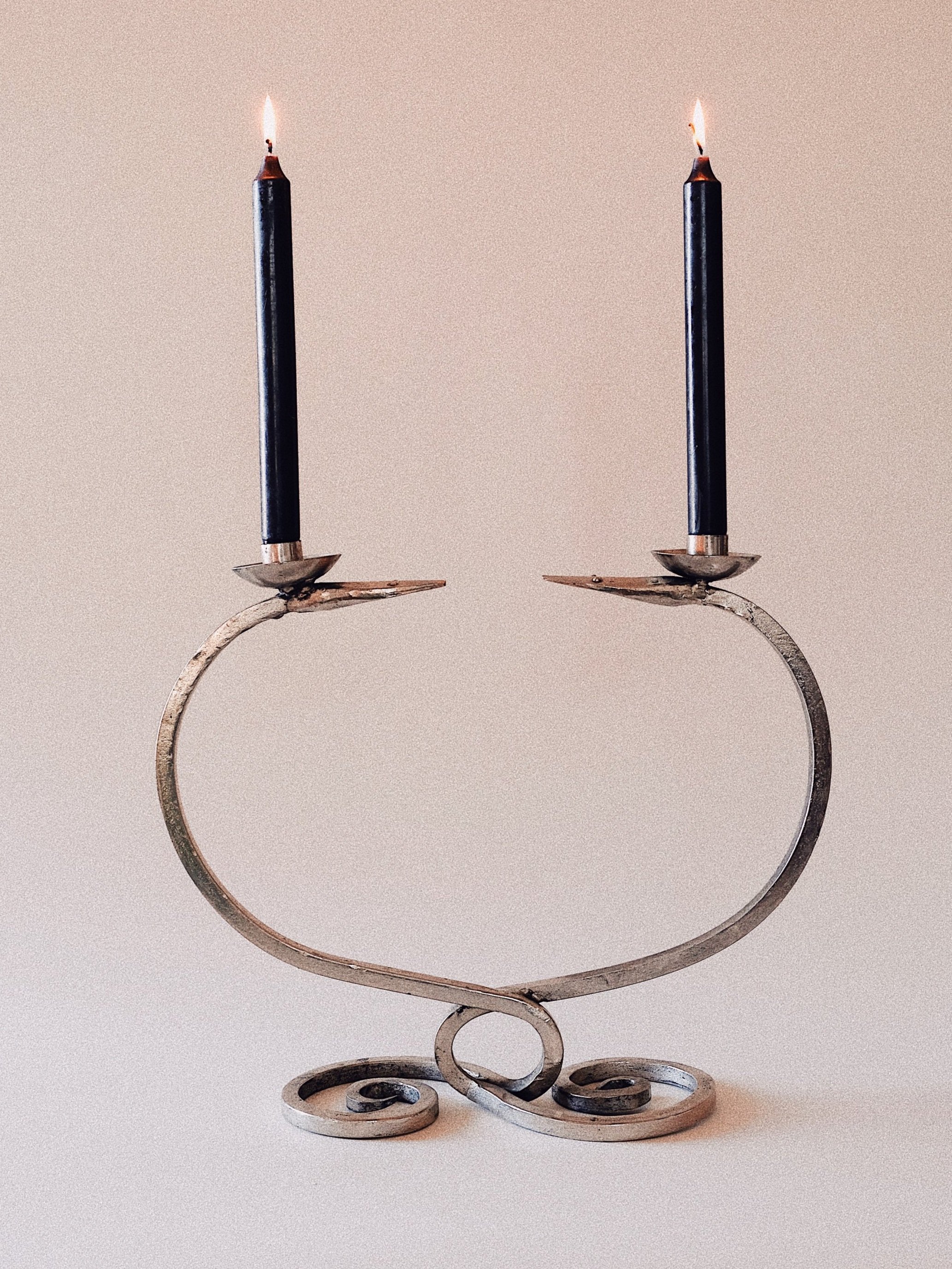 Two Headed Serpent Candelabra