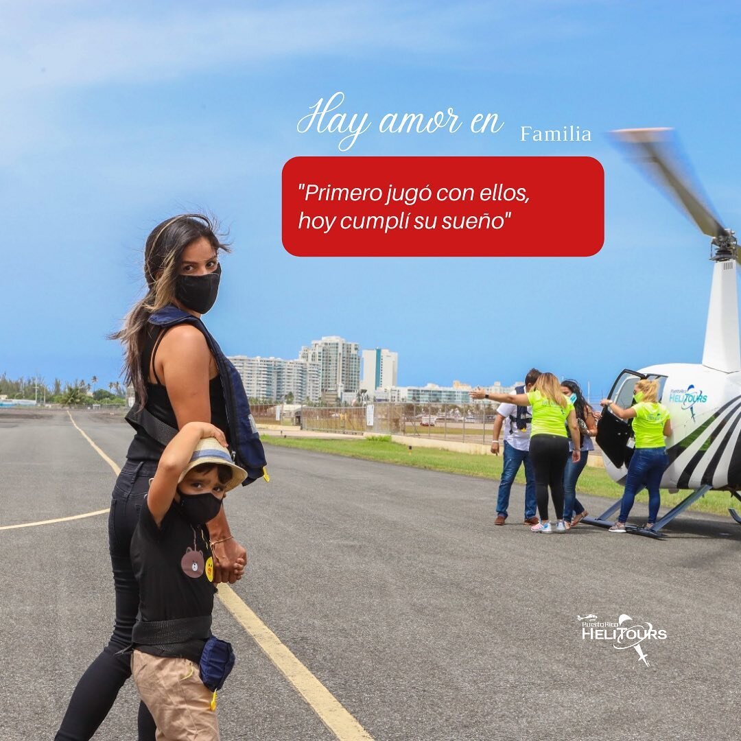 ☀️Cualquier ocasión puede ser especial cuando hay amor...En #puertoricohelitours te ayudamos a regalar experiencias inolvidables para vivir en familia, entre amistades, parejas y otros. 

⏰ Aún estás a tiempo para reservar las ofertas del mes hast