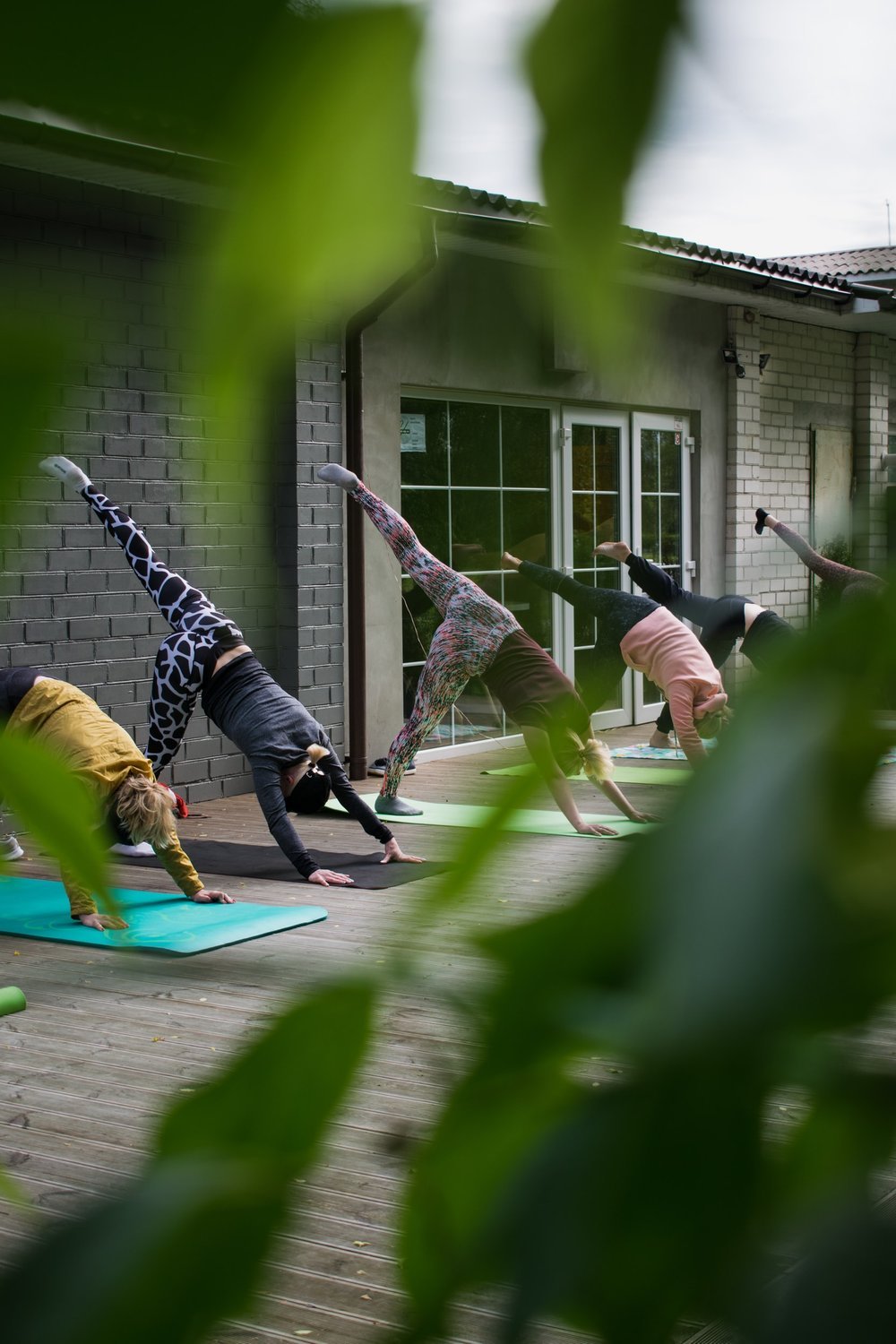 yoga studio website photography
