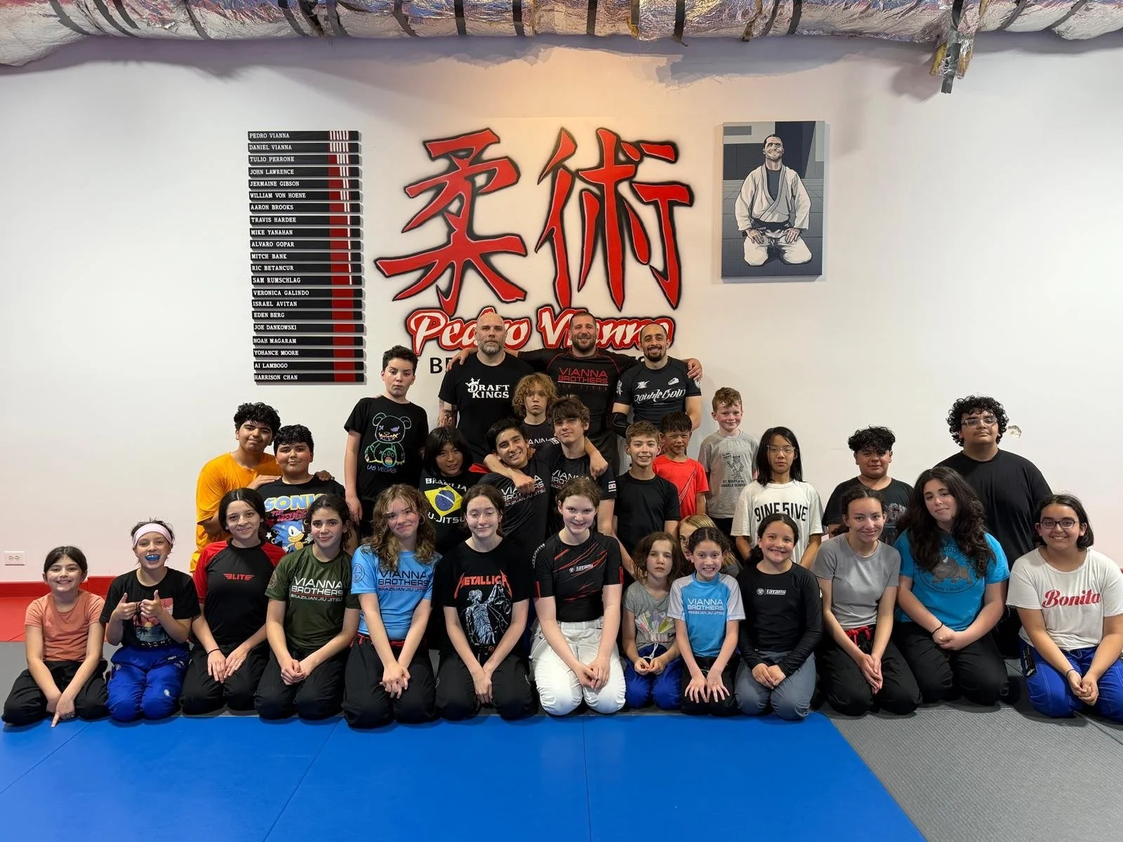 Tonight was a BIG class and what is even more incredible is that 50% of the kids on the mats were girls!!! Not to take away from the boys at all because all these kids are so hard working and inspiring.&nbsp;&nbsp;But to have 13 girls is HUGE on so m