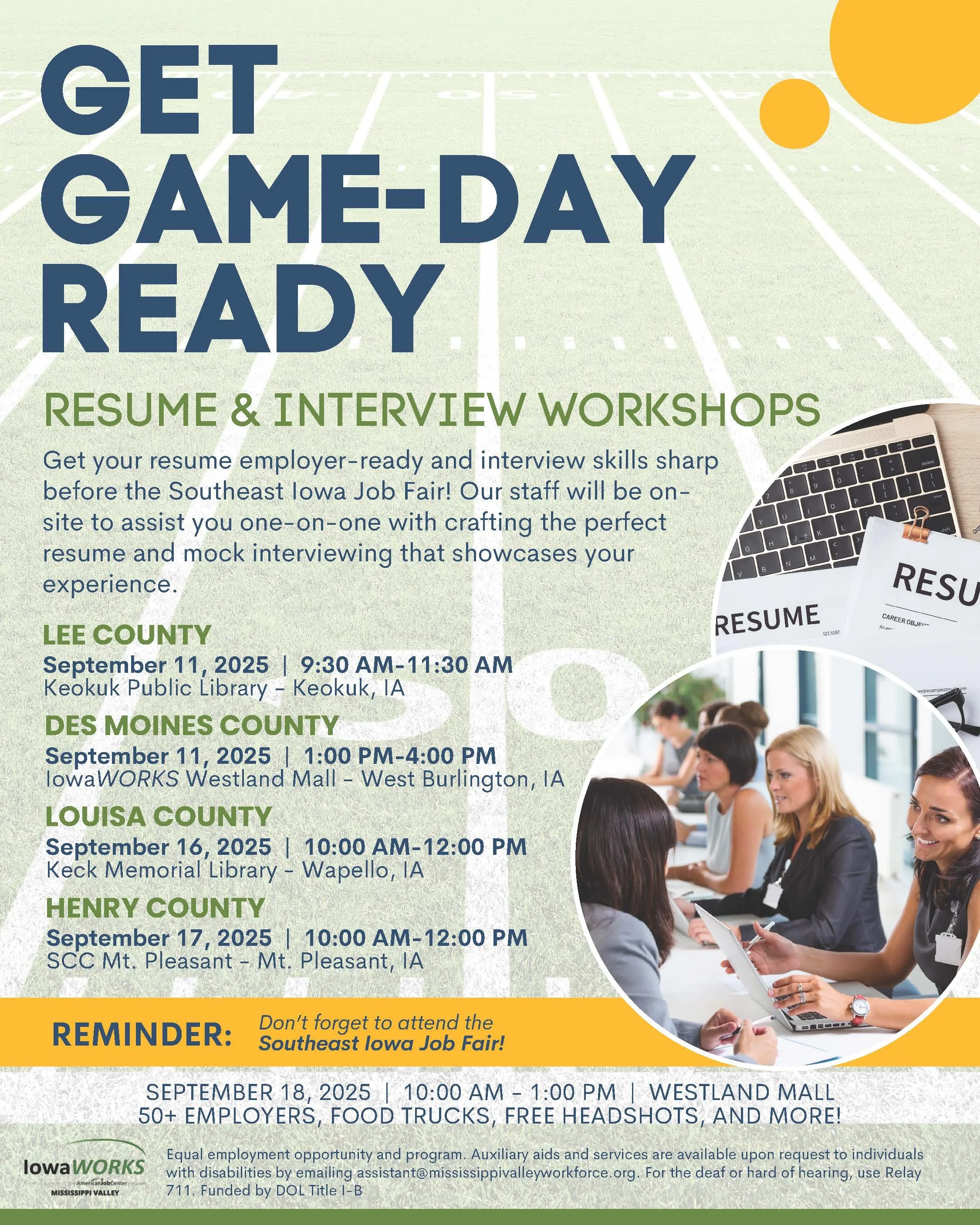 Lee County: Resume & Interview Workshop