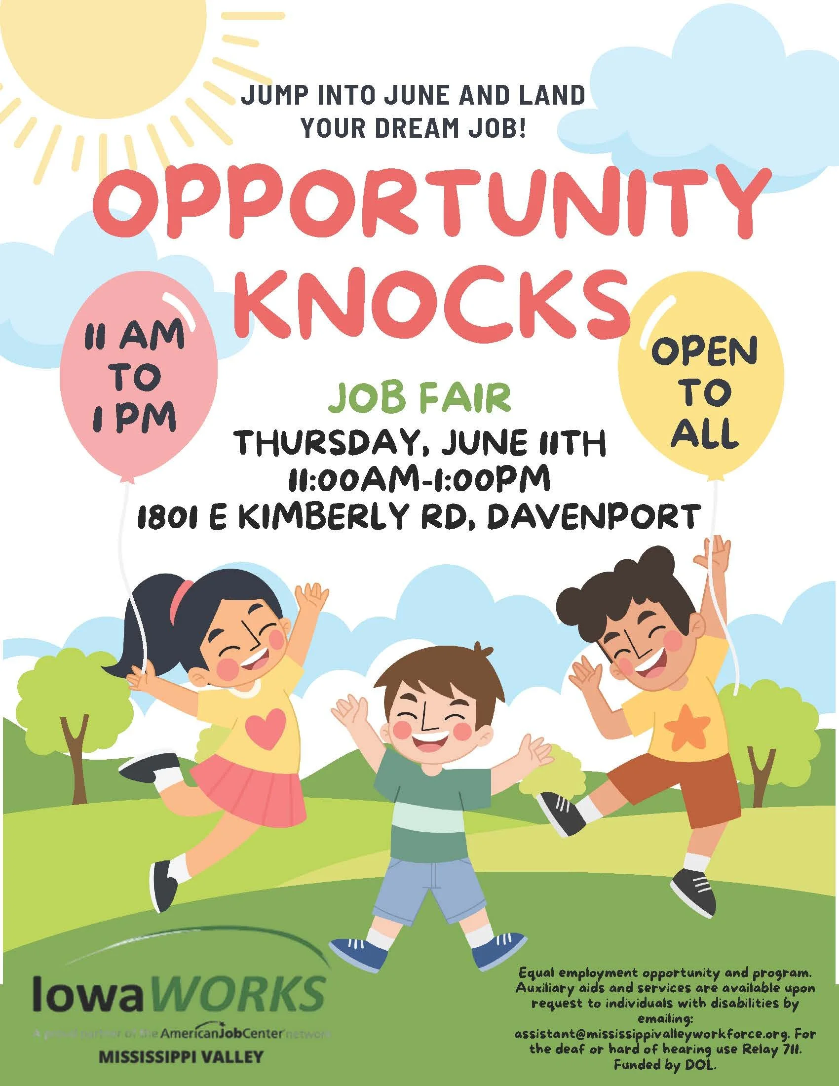 Scott County: Opportunity Knocks Job Fair 