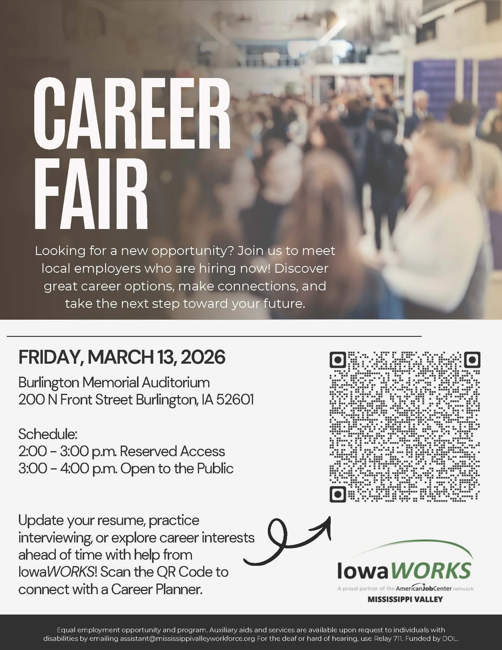 Des Moines County: Manufacturing & Skilled Trades Career Fair