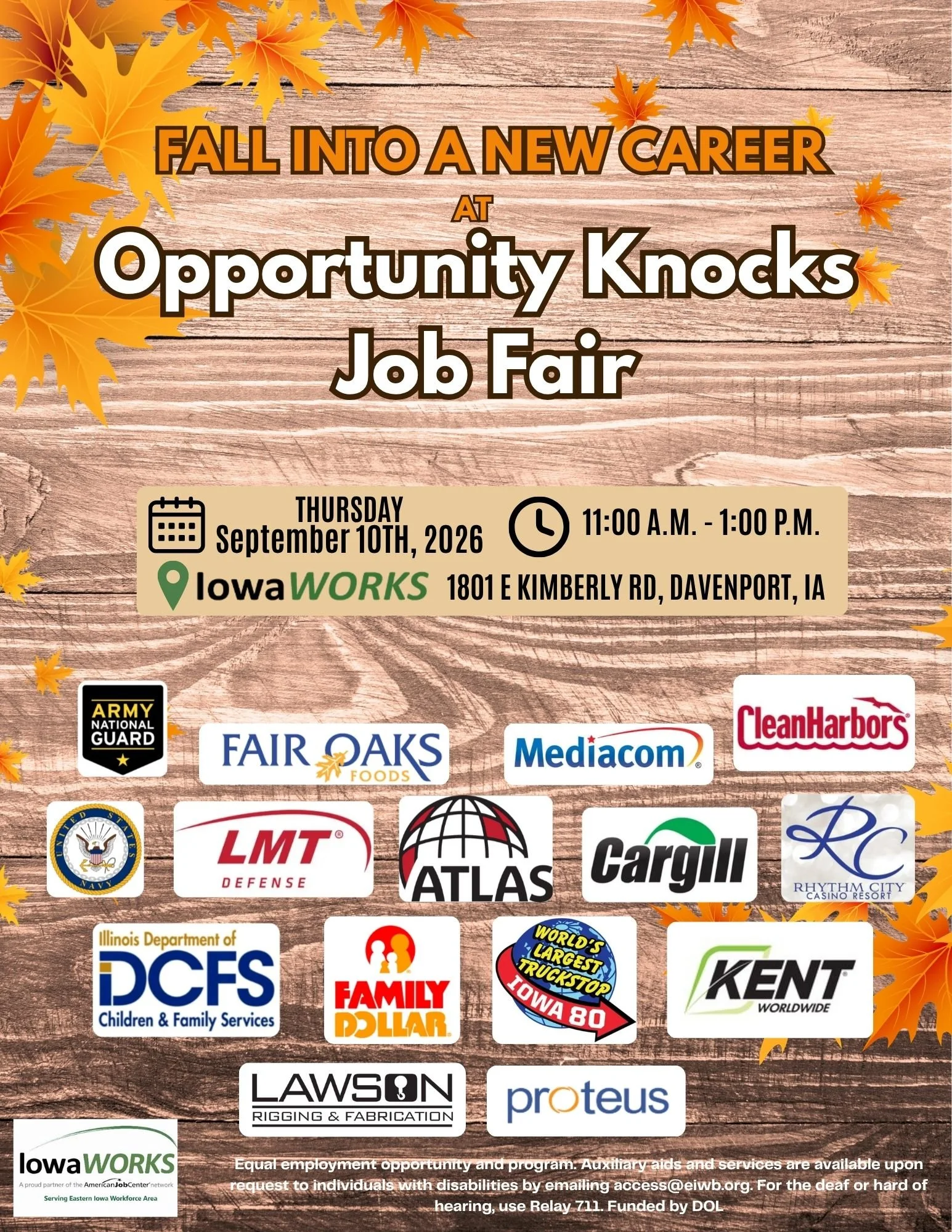 Scott County: Opportunity Knocks Job Fair
