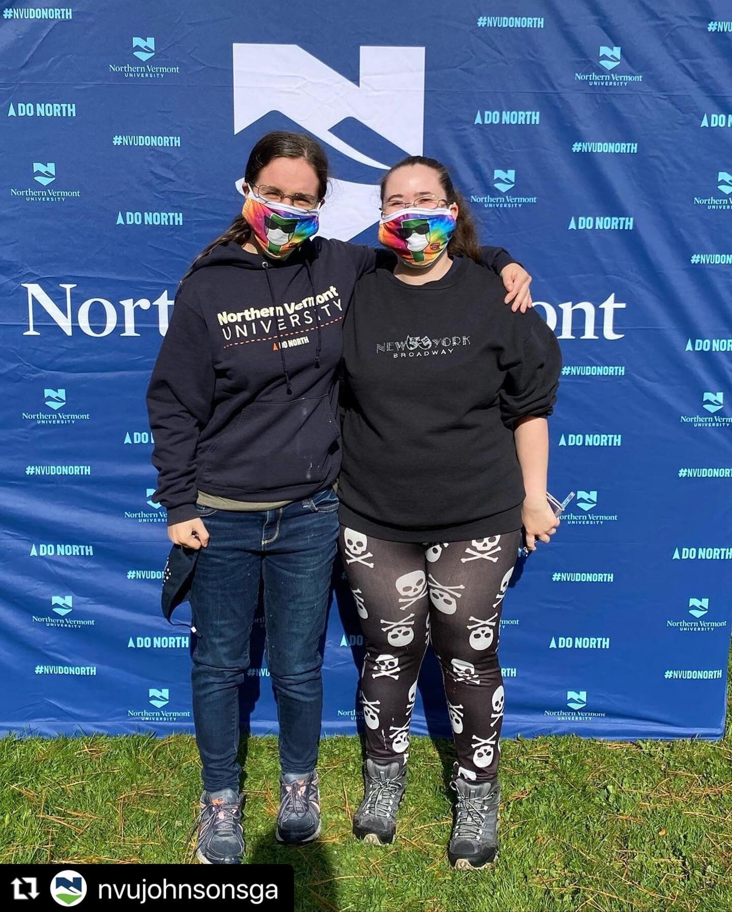 ICYMI: @nvujohnsonsga 
・・・
Repost: Come by the tent on the quad to make a mask and get your free mask for Vermont Mask Day! #masks4missions #vtmaskday #keepvtsafe #wearingiscaringvt