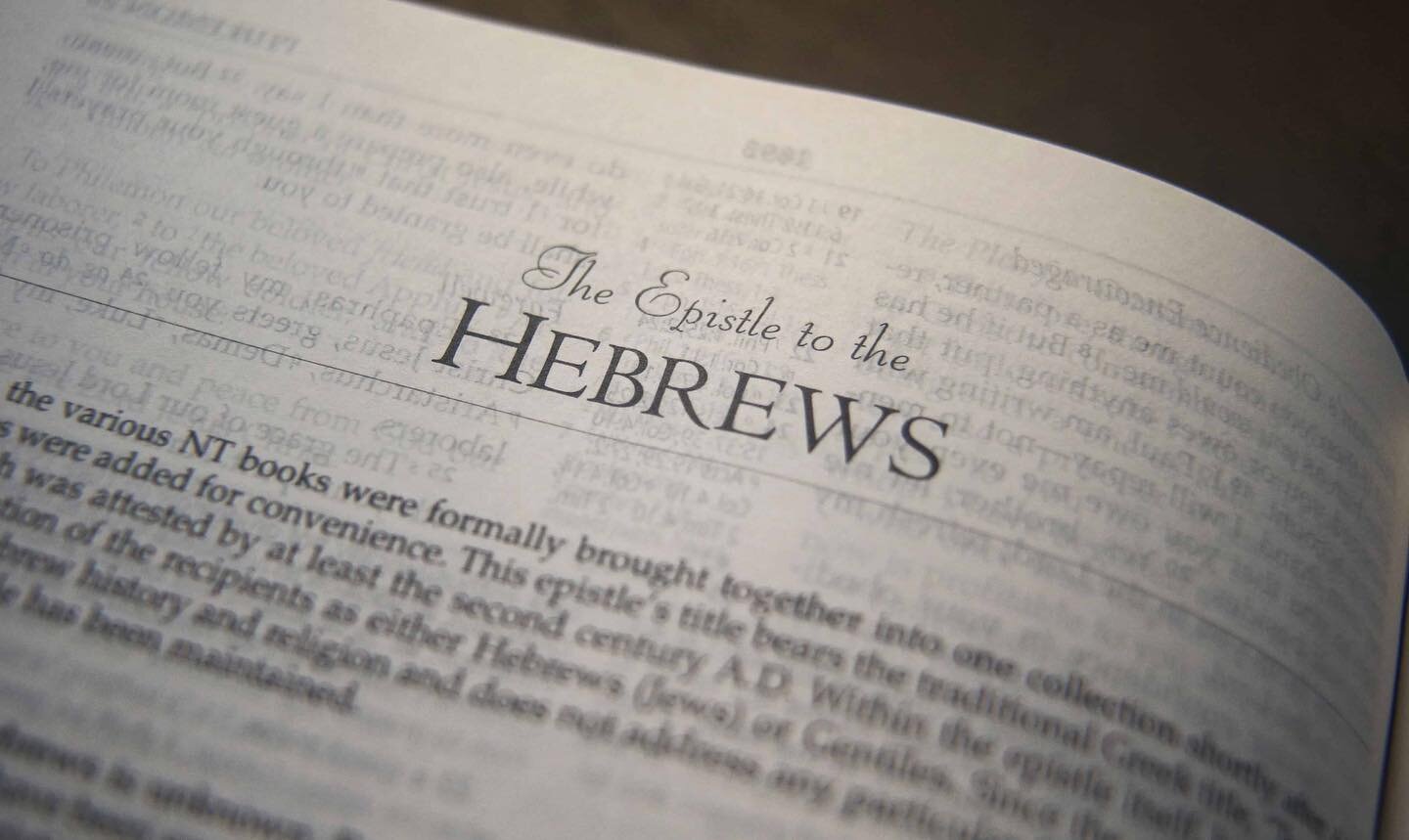 Look forward to seeing you all tonight as we begin to dive into Hebrews! The Zoom link is in the GroupMe!! See you at 7 pm!!
