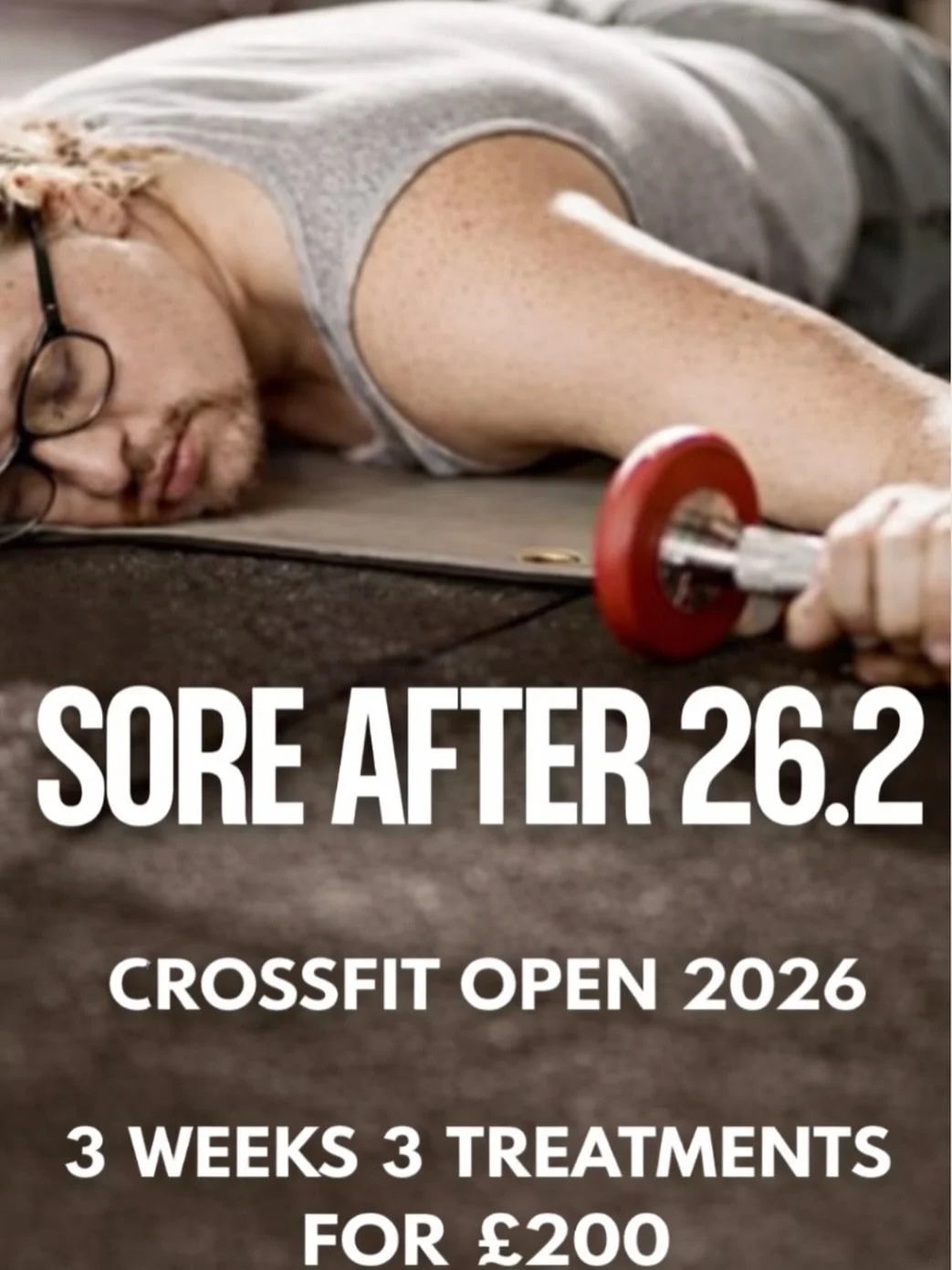26.1 tested the legs. Hard.

Heavy quads, fatigued glutes, tight hips, and slower recovery between sessions can make the next Open workout even tougher.

If you want to stay moving well, lifting strong, and avoid the niggles that creep in during comp