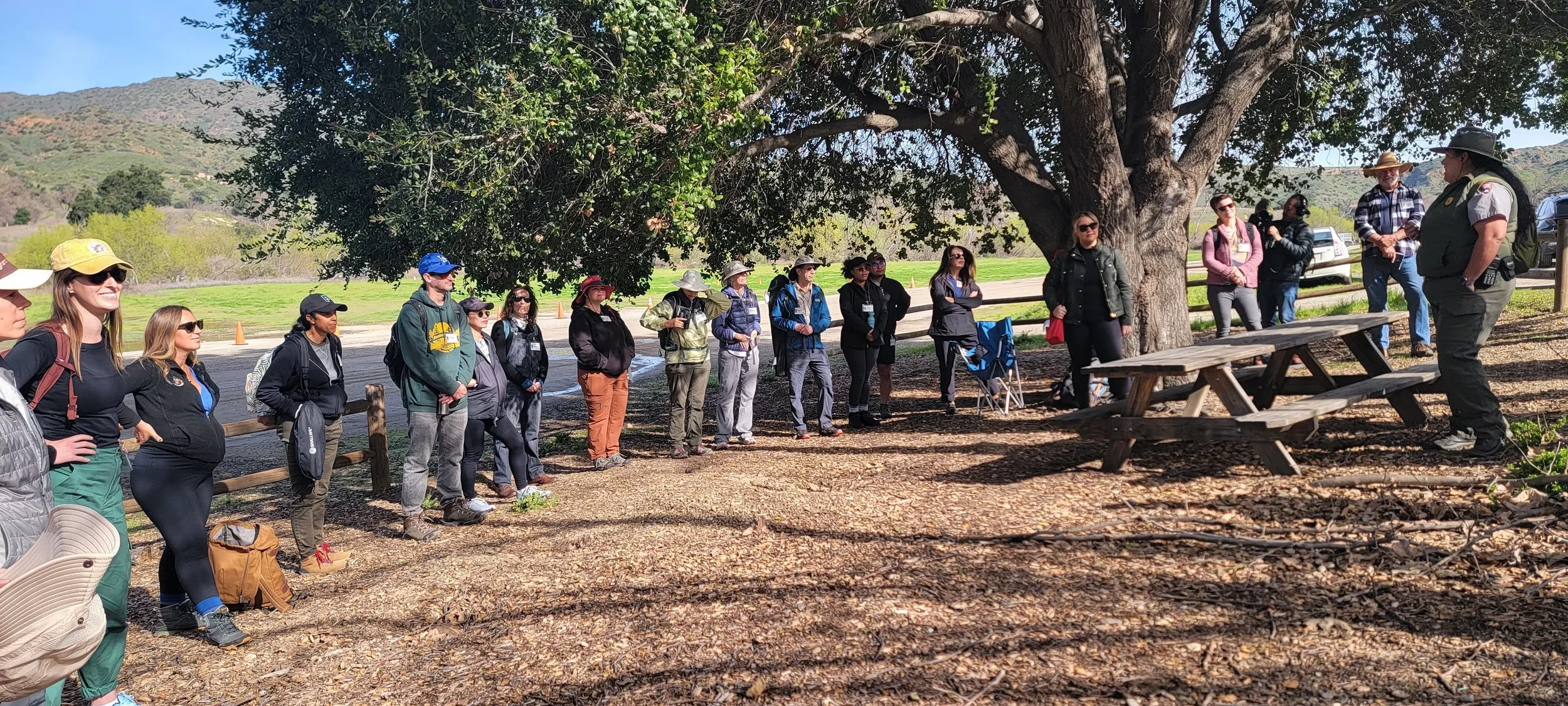   Under the Witness Oak at Paramount Ranch  