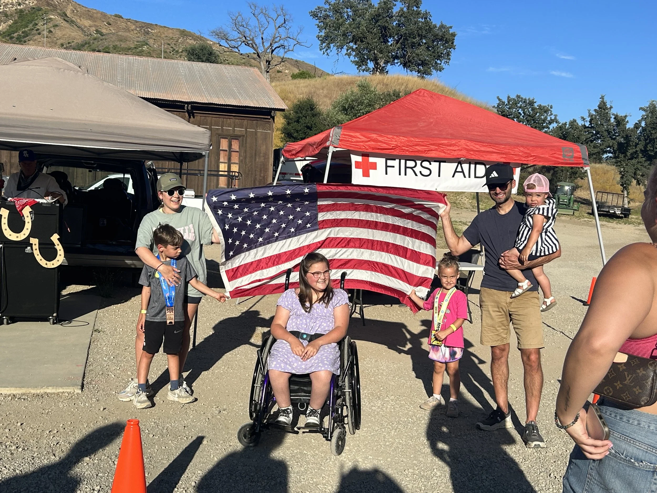  Scarlett Kate Ferguson sang the National Anthem  