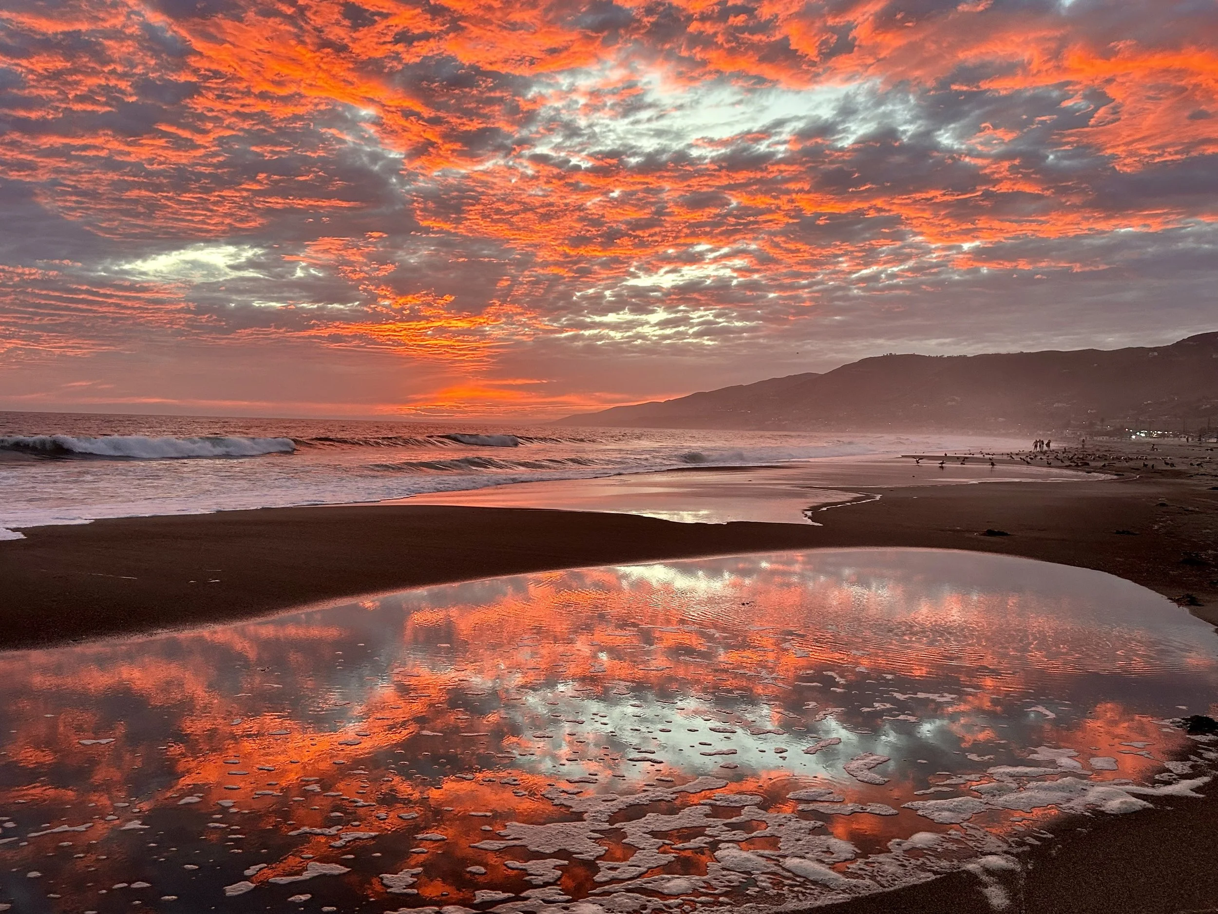 Reflections Of A Summer Sunset