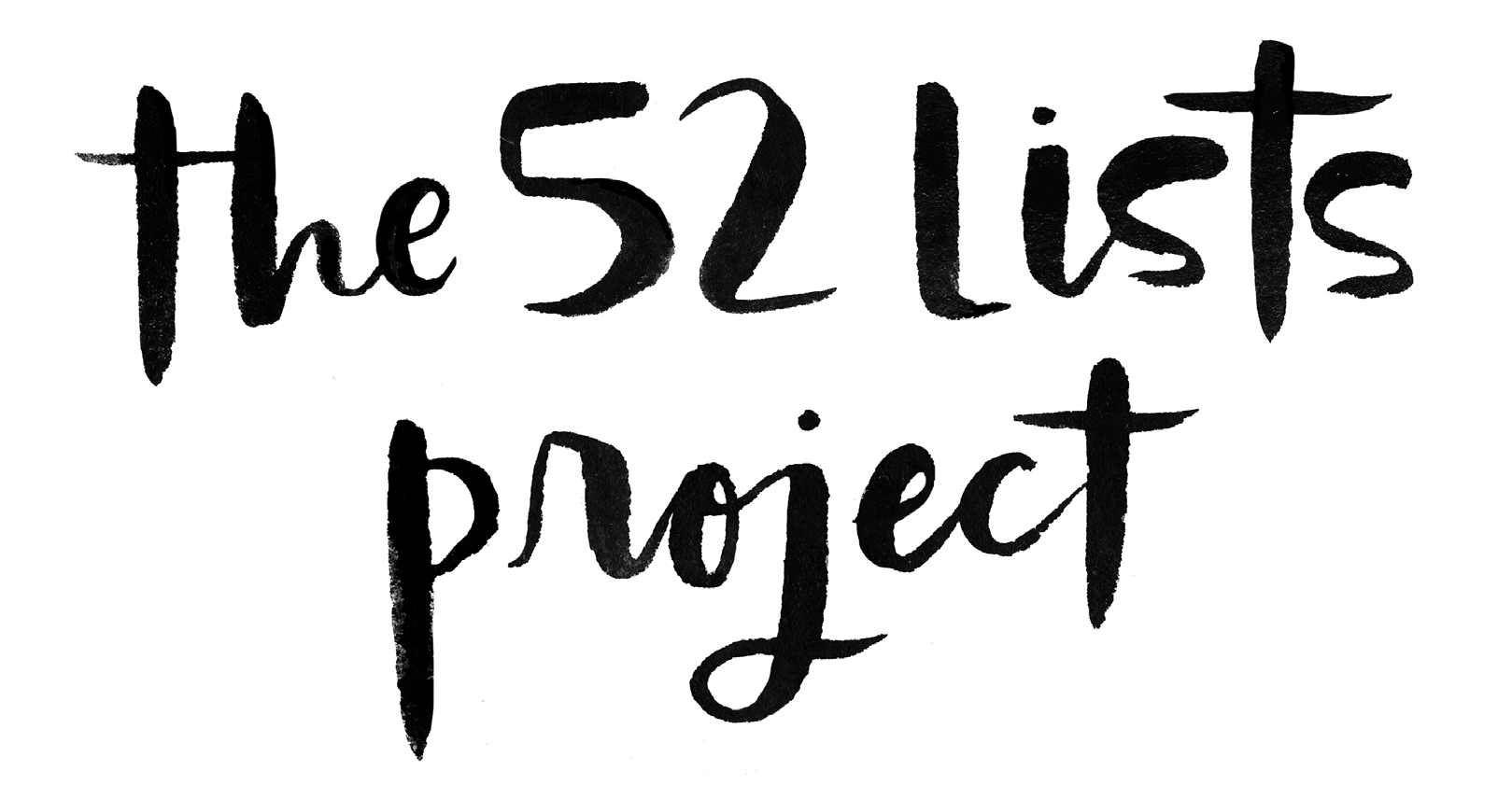 The 52 lists Project