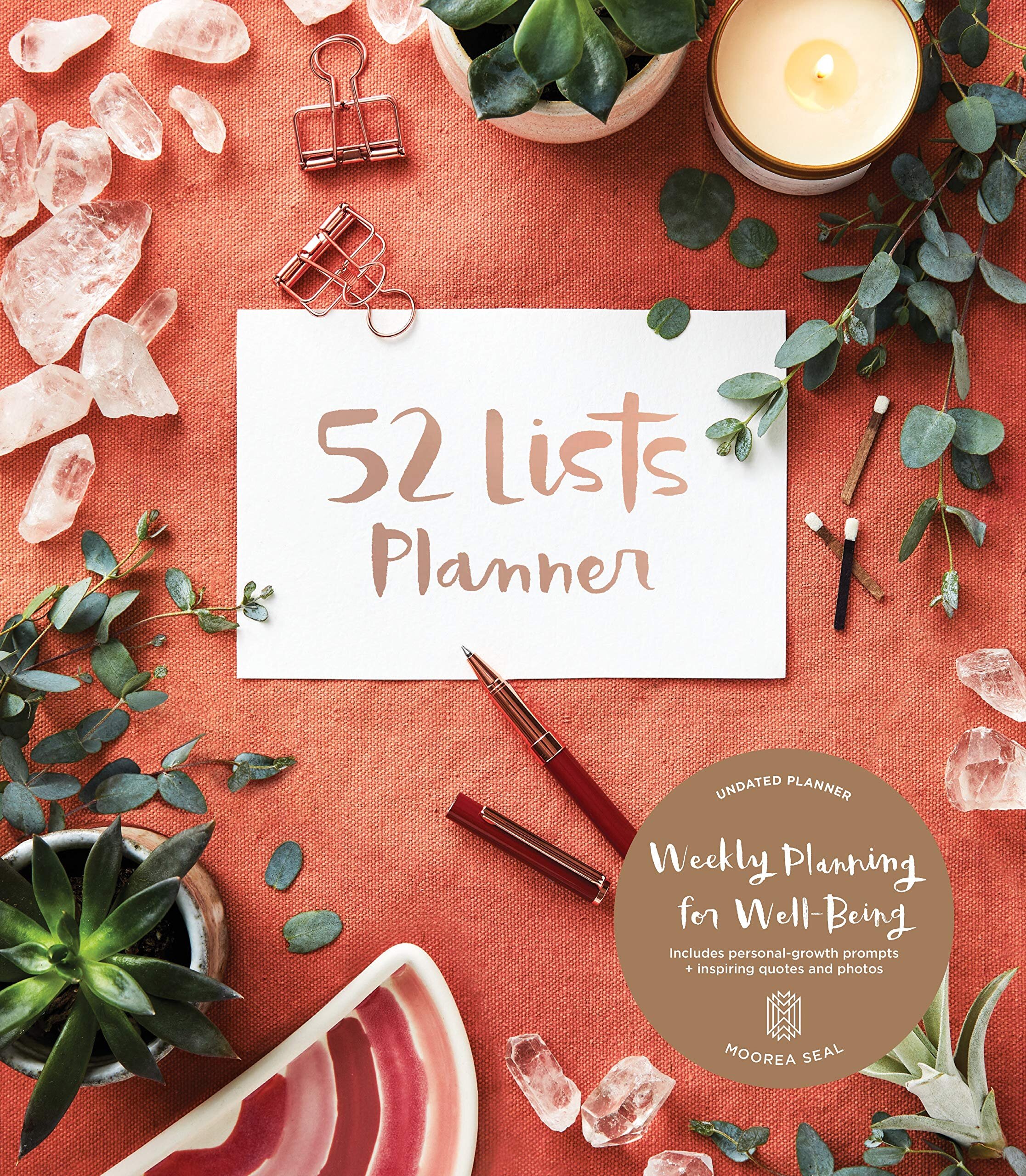 52 Lists Planner - Coral