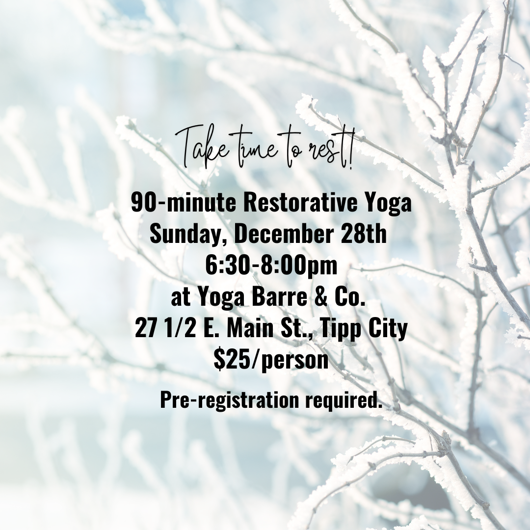 Restorative Yoga for Winter