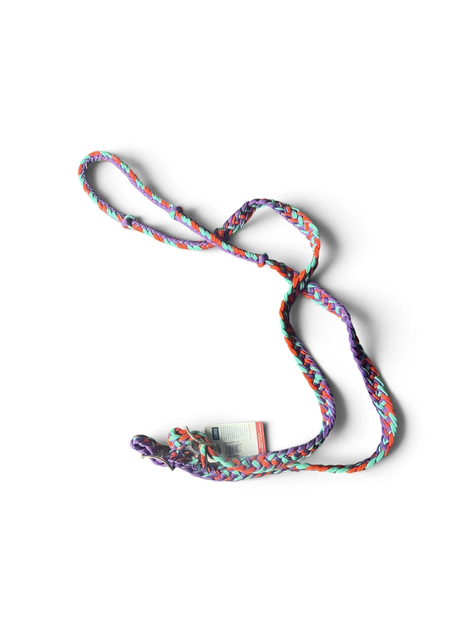 Weaver Equine Braided Nylon Barrel Reins