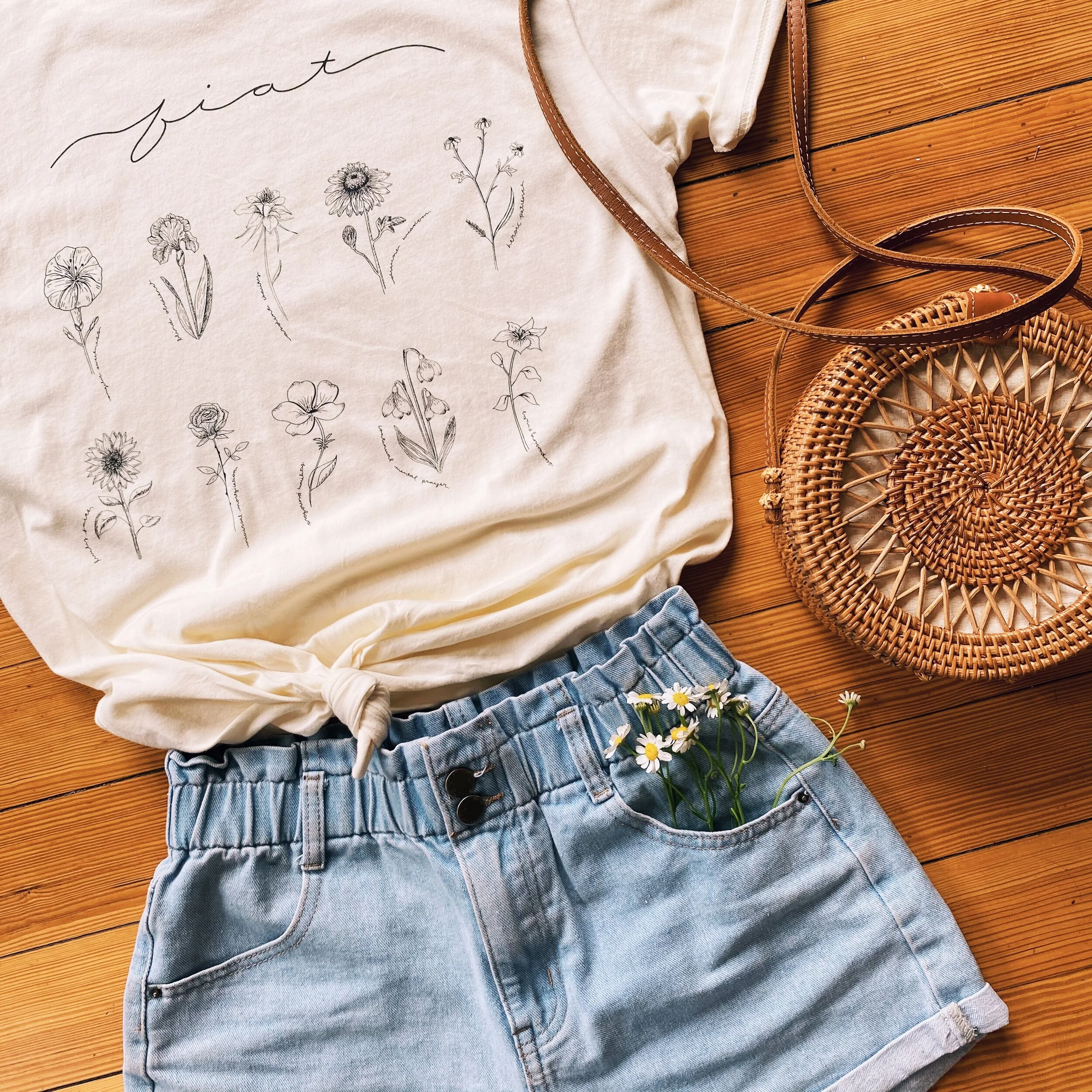 Floral Tee January Jane Shop Portfolio