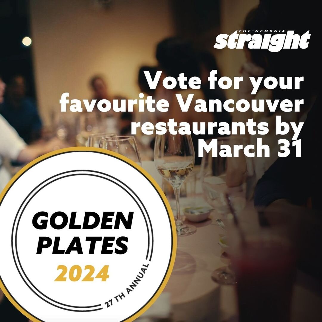 We are so happy to share that Banana Leaf has been nominated once again by @georgiastraight for the Golden Plates award in the Best Malaysian Cuisine category! We sincerely appreciate your continuous support since 1995. ❤️

If you'd like to show your