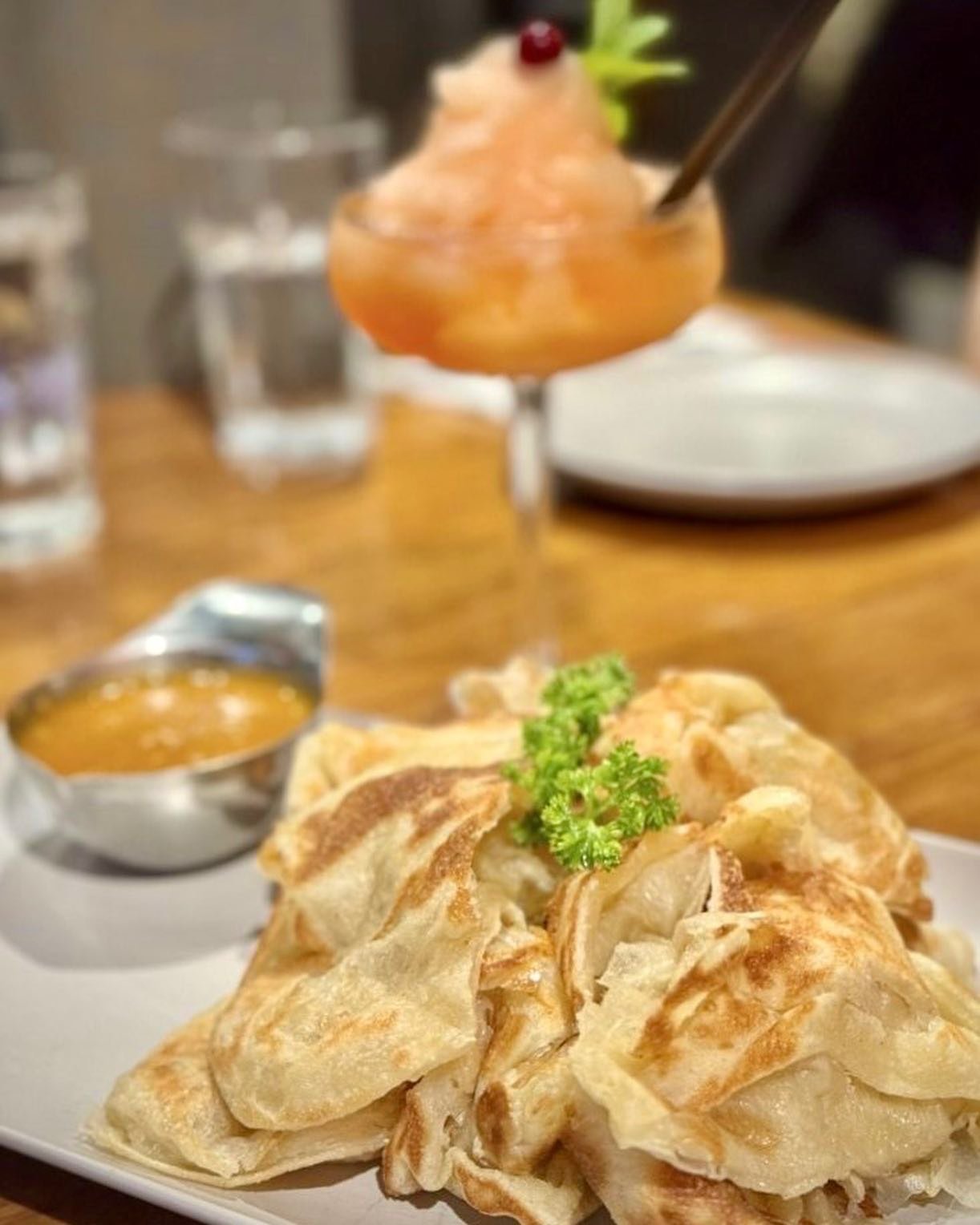Experience the buttery, flaky bliss of our Roti Canai! Soft layers, crispy exterior - it&rsquo;s the best flatbread out there! 🤤

📍1779 Robson St, Vancouver, BC
📷: @armitathefoodie 

#bananaleafvan #bananaleaf #vancouver #malaysian #food #malaysia