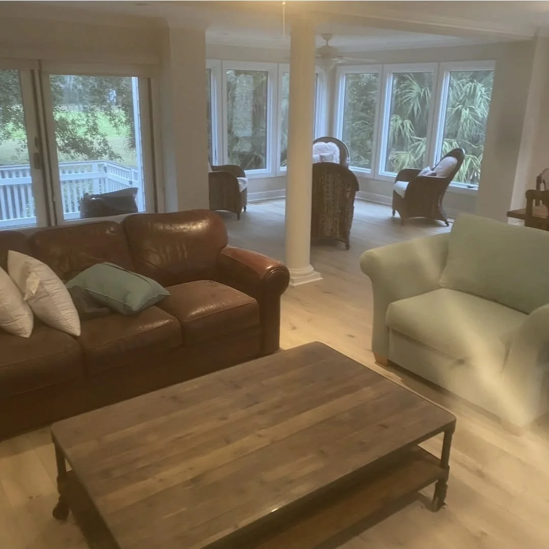 AFTER - NEWLY INSTALLED FLOORING