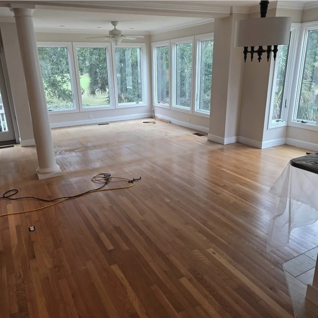 BEFORE - ORIGINAL FLOORING