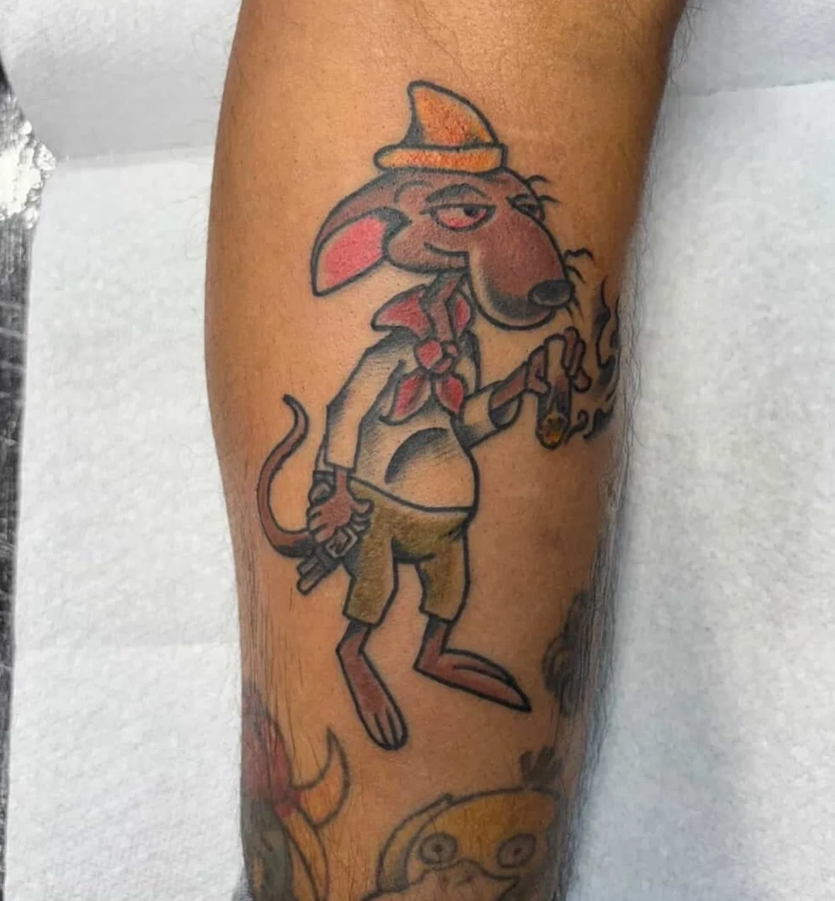 &bull; Here are some tattoos art &amp; life. Always cool to tattoo the tatter homies👌🏾@execute_0rder66_ thanks for thrust hoe. 😬🥷🏾💥 
Thank you all for the trust 💆🏽&zwj;♂️🫡

&bull; There is still time to get that last tattoo of the year or ge