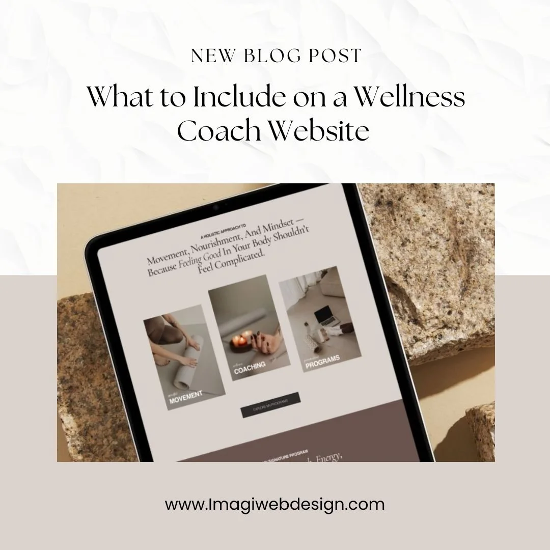 What to Include on a Wellness Coach Website (Checklist + Examples)