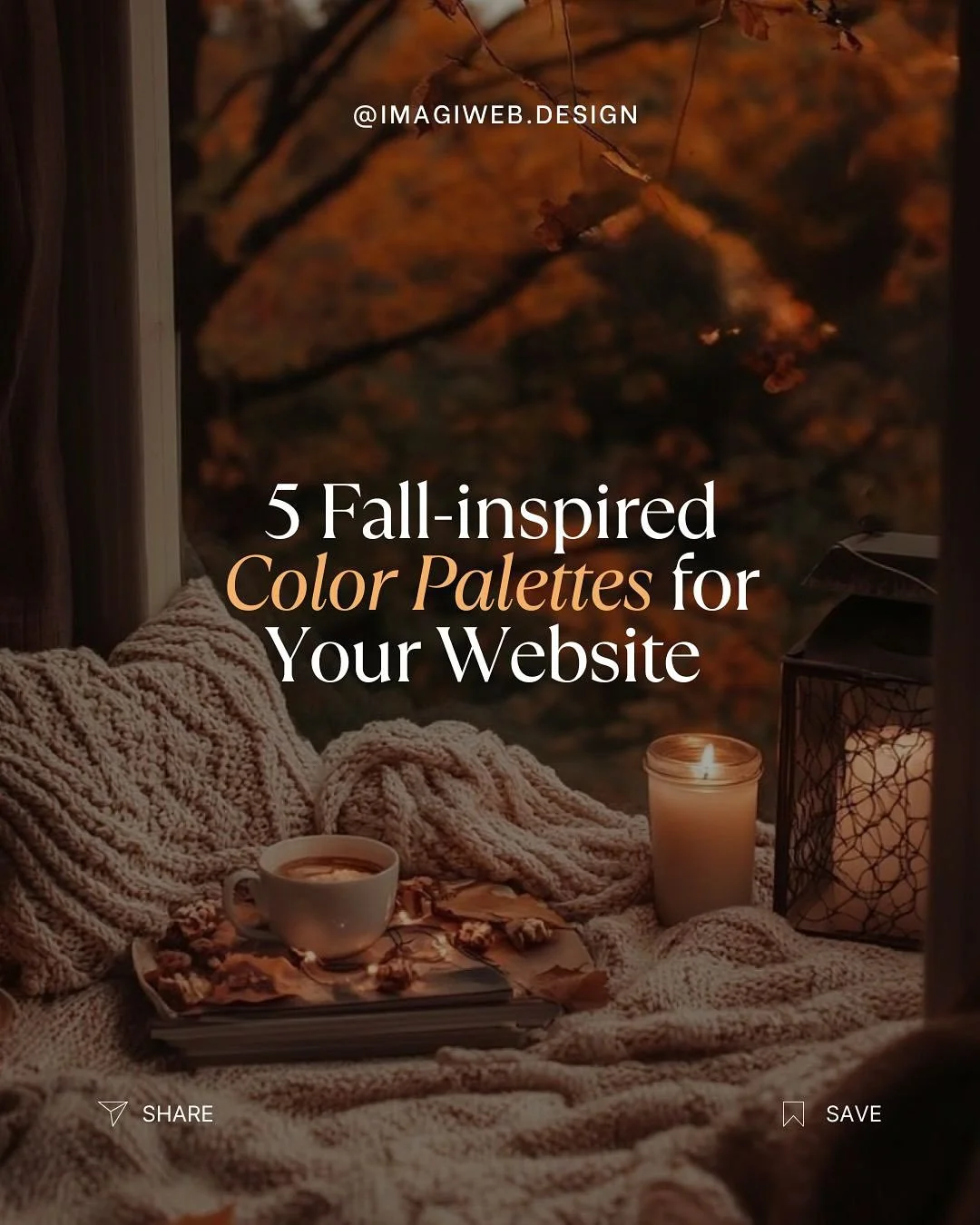 Fall isn&rsquo;t just for lattes 🍂☕
Your wellness website deserves a refresh too!
I created these 5 color palettes specifically for health &amp; wellness professionals who want their site to feel:
✨ Warm and welcoming
✨ Professional and trustworthy✨