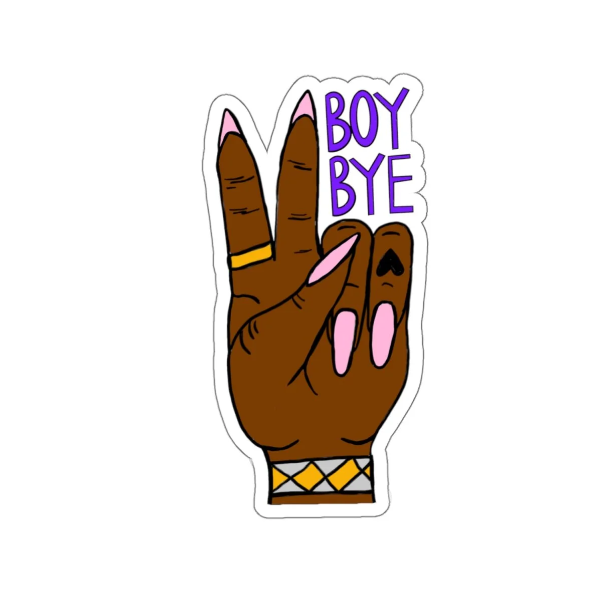 BOY BYE (Sticker, 3in)