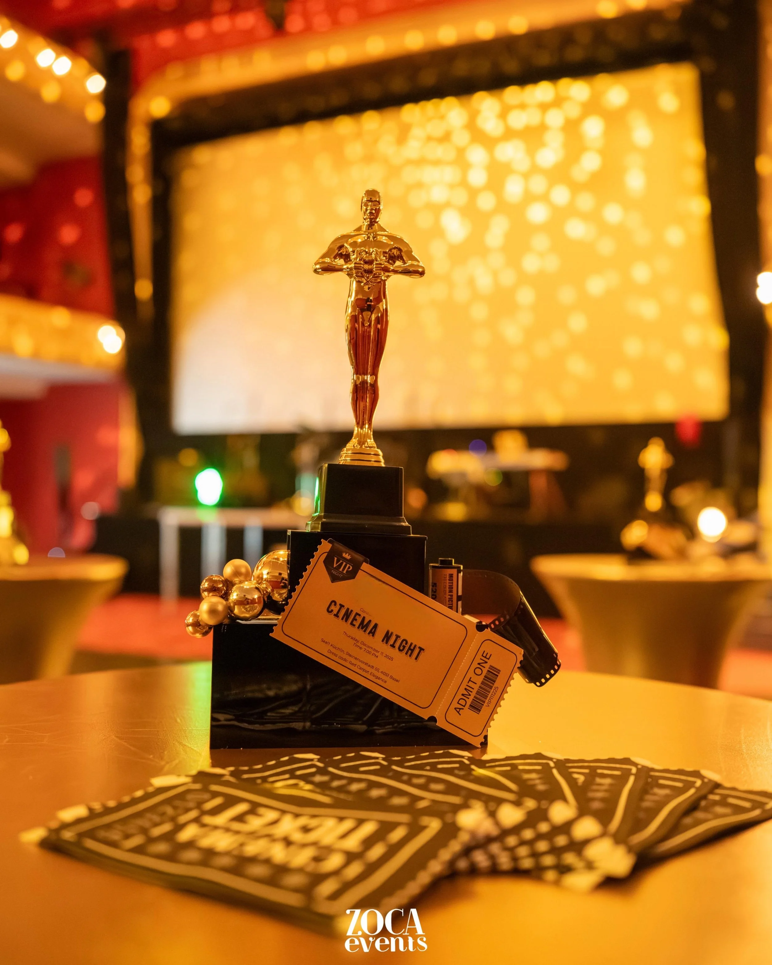 CINEMA NIGHT  DECORATION