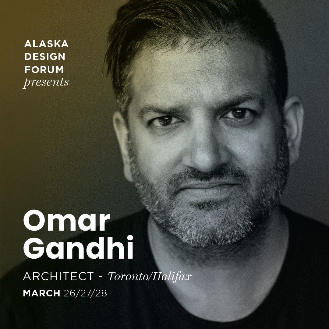 Join us March 26-28, 2025 for our final ADF lecture of the season!

Omar Gandhi is the Principal of Omar Gandhi Architects, an architectural practice founded in 2010 with small teams in both Halifax and Toronto.

In its early years, the studio was aw