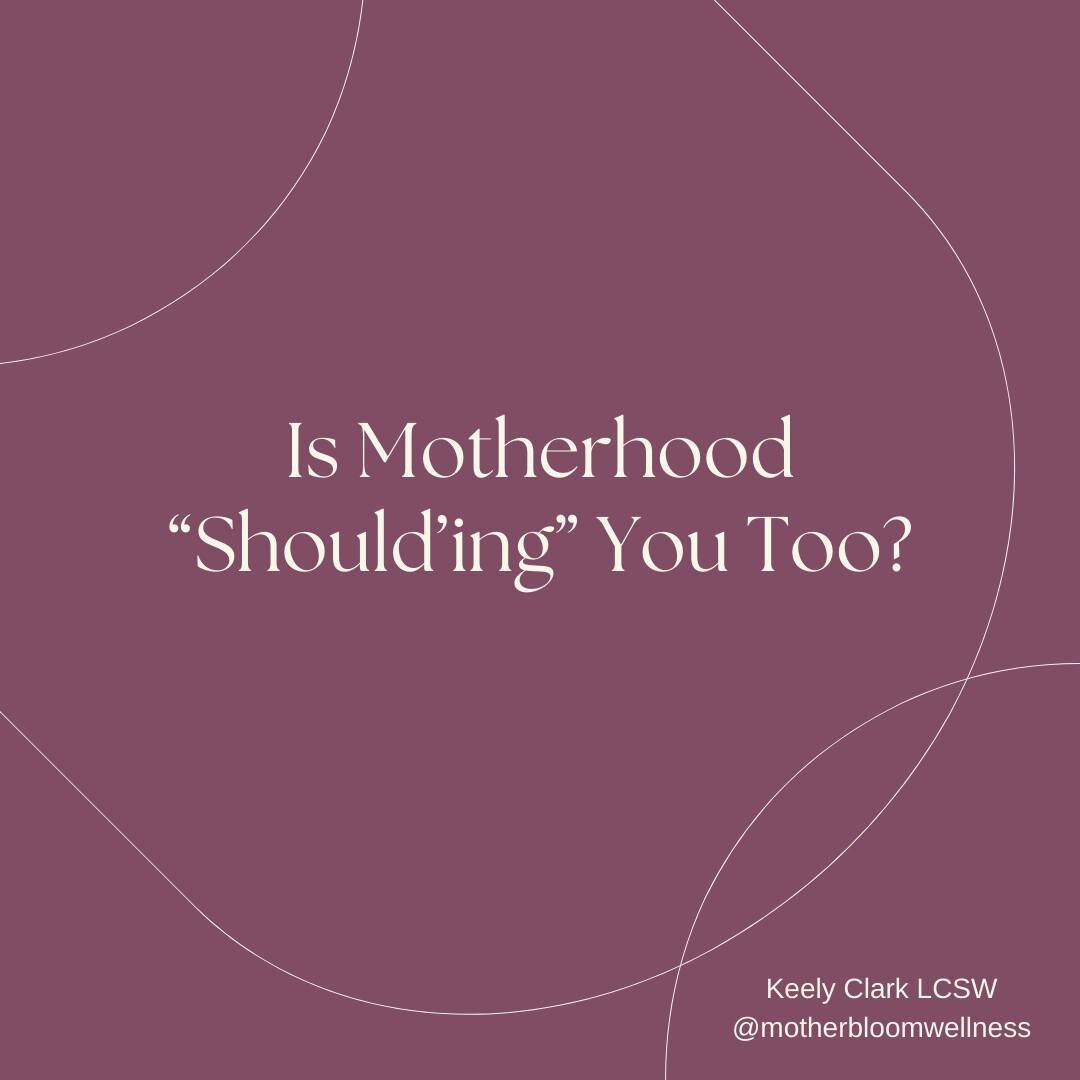 For centuries, social norms have told us that motherhood &ldquo;should&quot; be the primary focus for women.
.
And many other cultural values still today tell us that the &quot;best&quot; mothers are self-sacrificing and all-doing for our families to