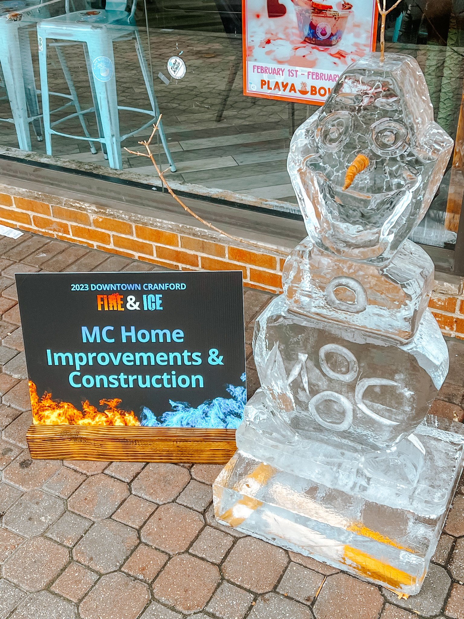 Downtown Cranford: Fire & Ice