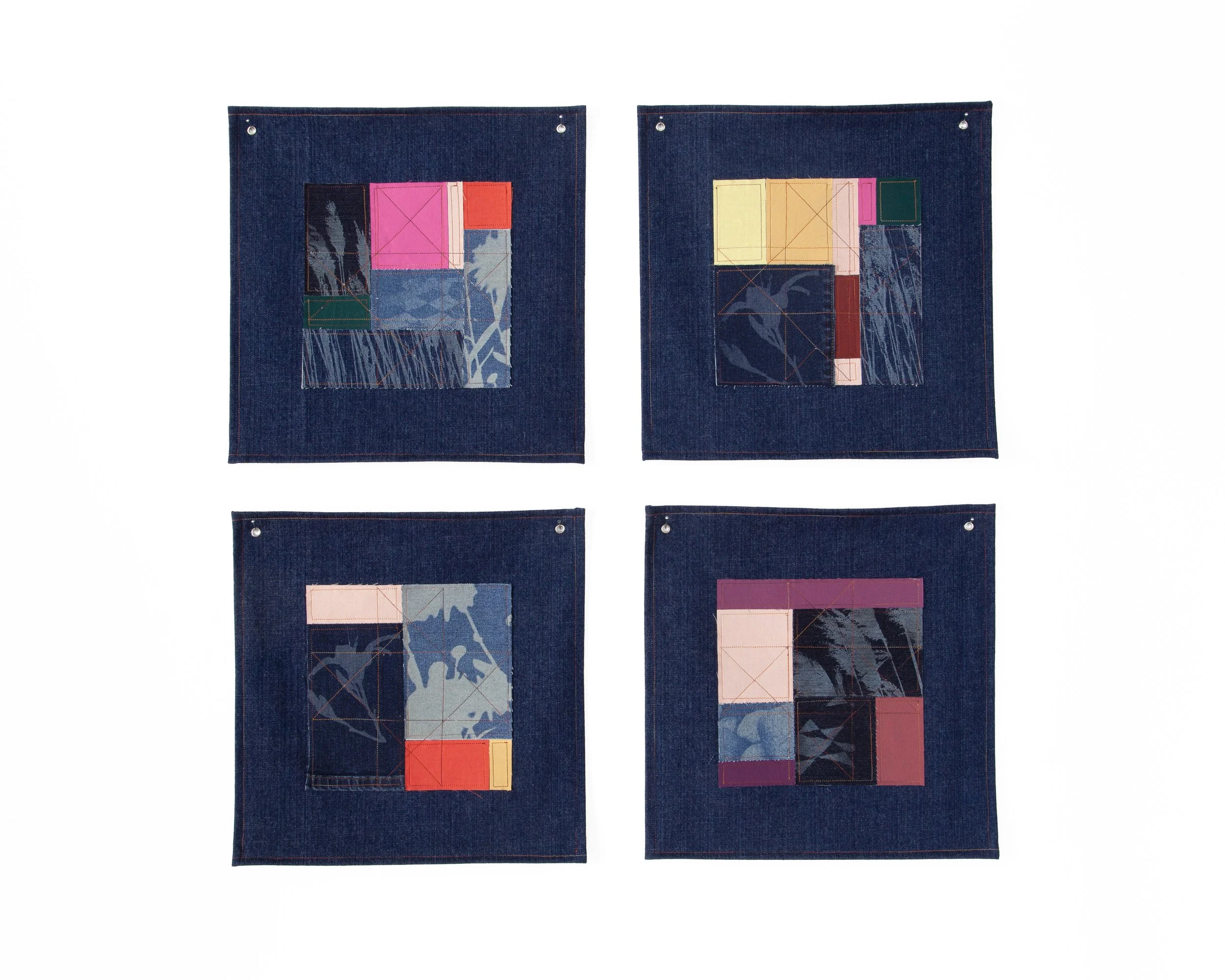 Denim Sample Color Studies (1-4), 2025