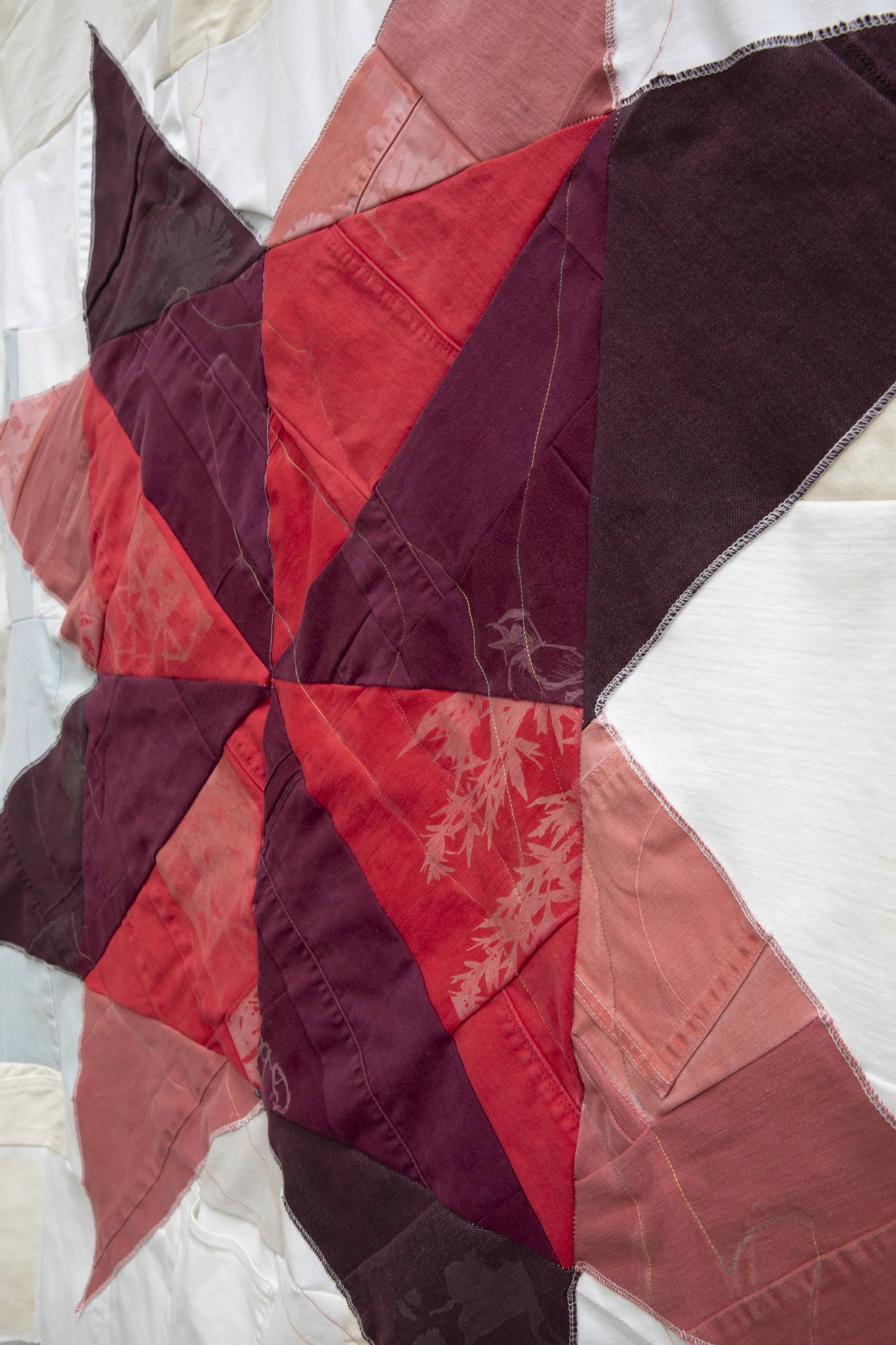 As Graphic as a Star (fuschia) detail,  2026