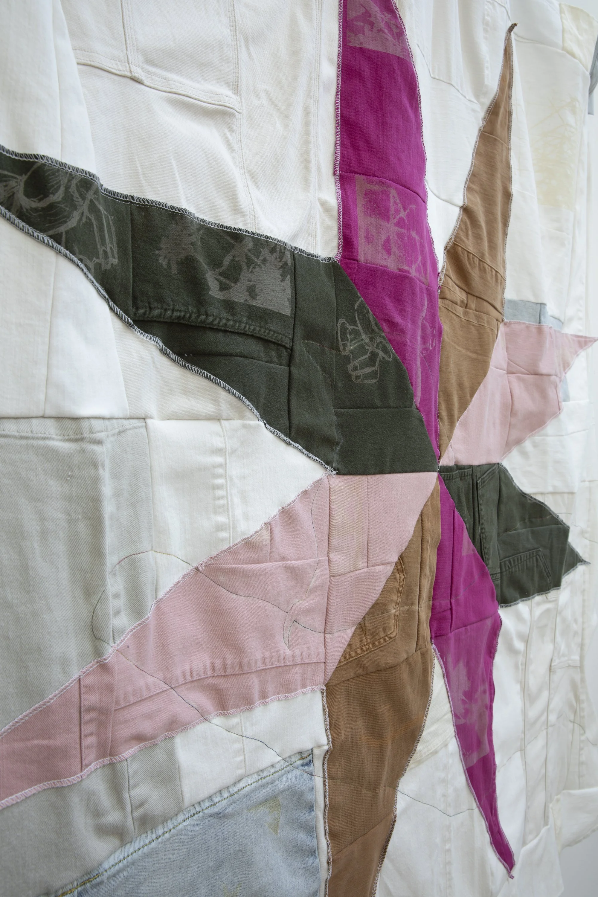 As Graphic as a Star (pink, green, and brown) detail,  2026