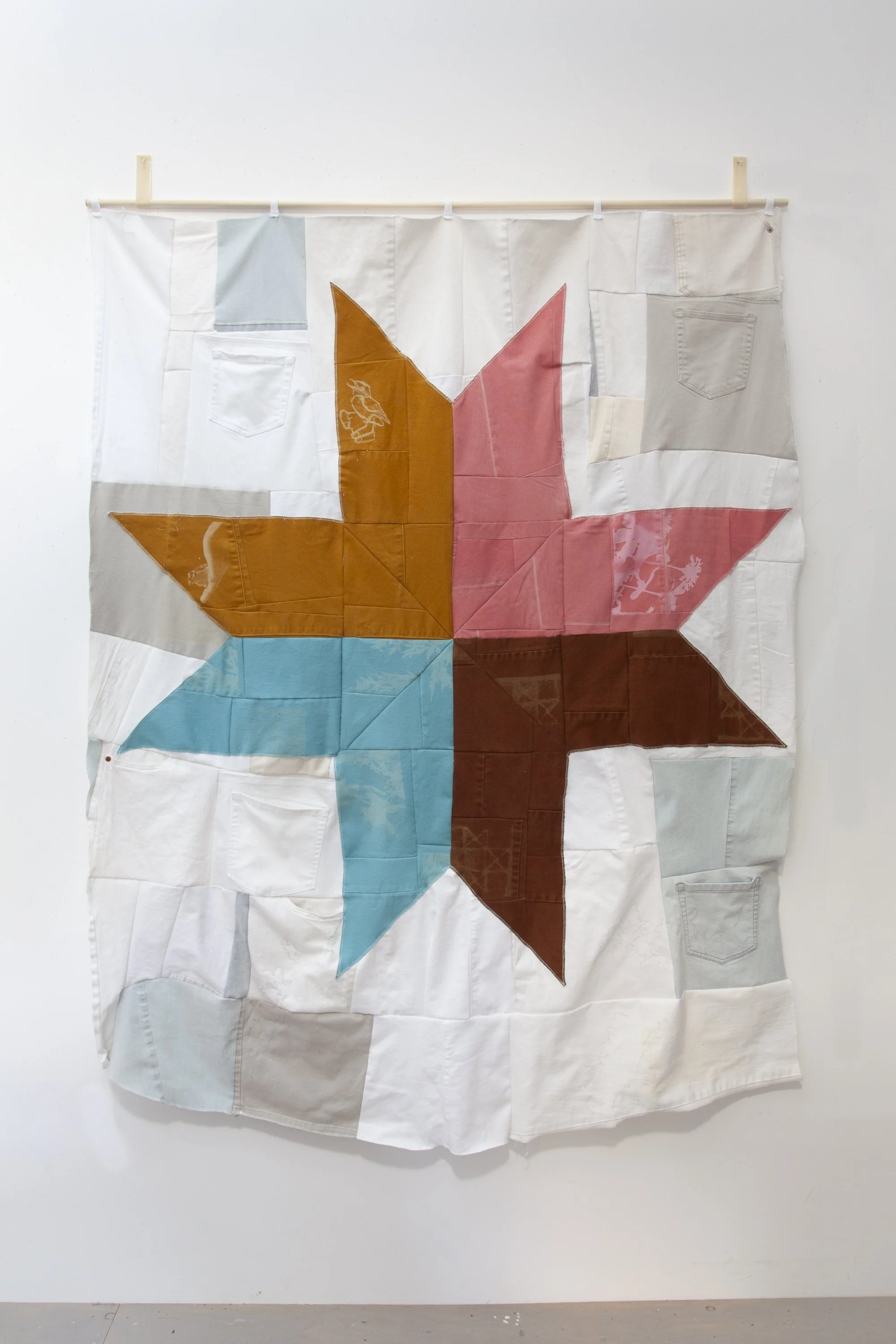 As Graphic as a Star (Ochres, blue, and pink), 2026