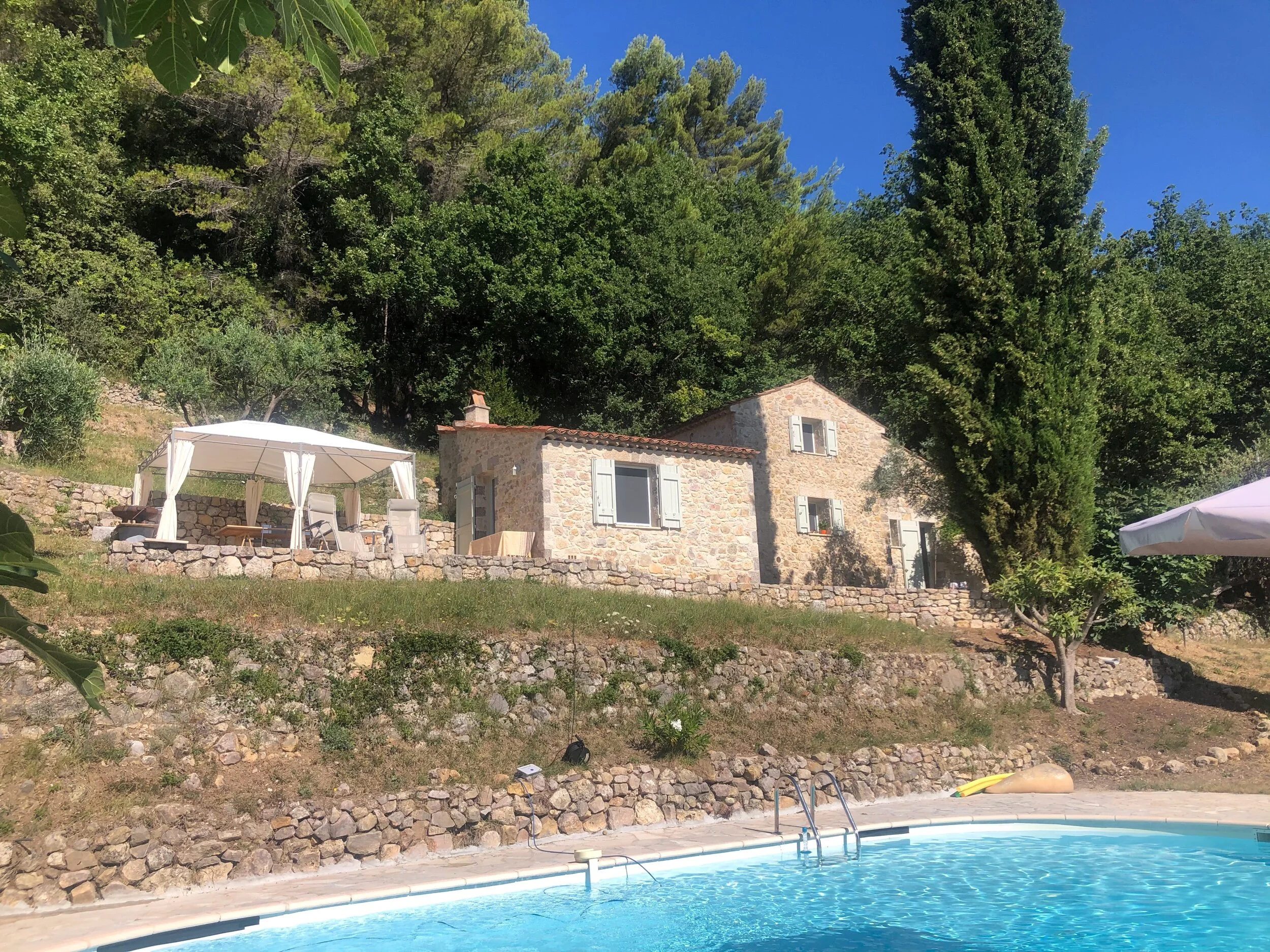 Basetxe view from Pool