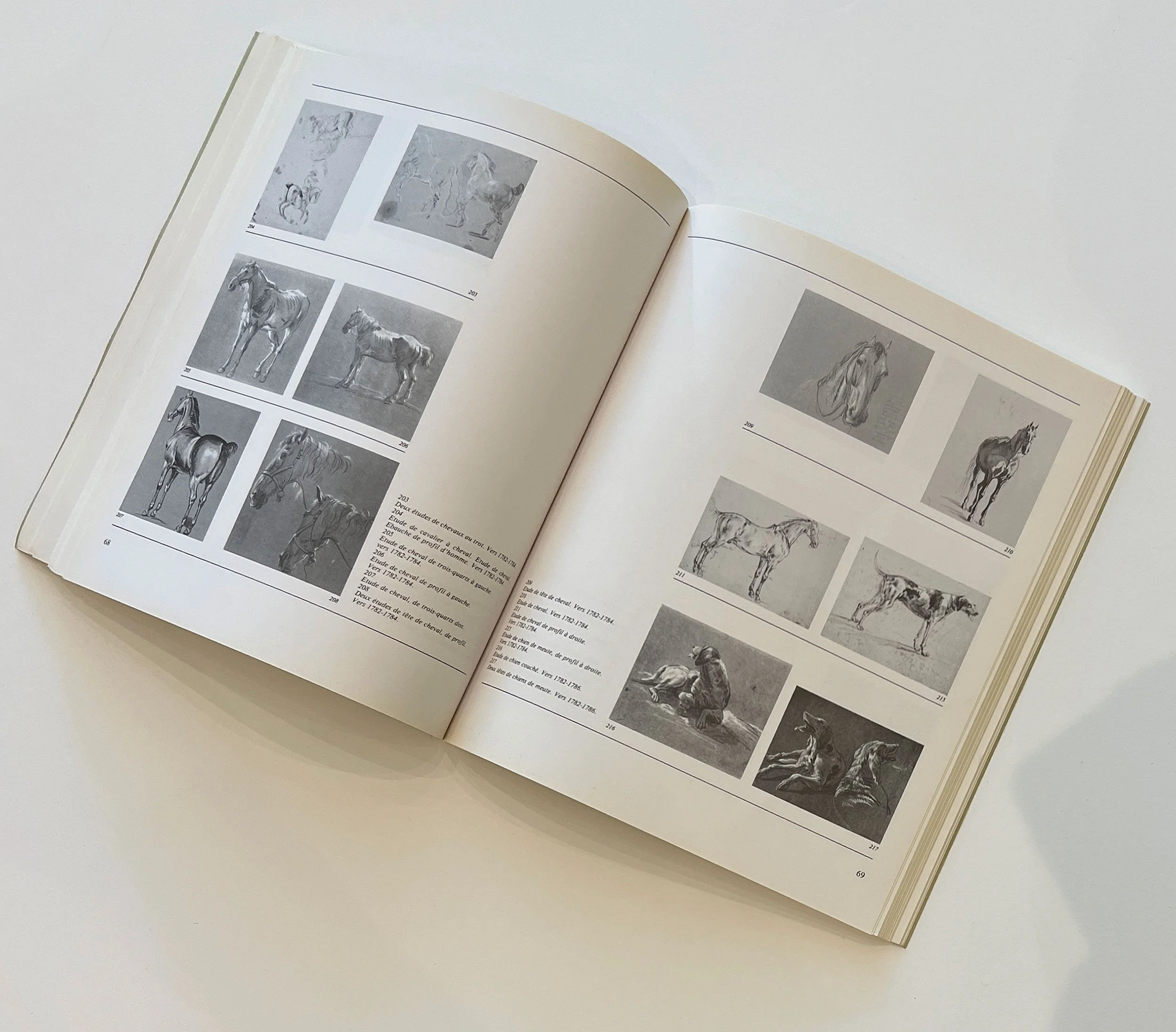 Louis Auguste Brun Catalogue open