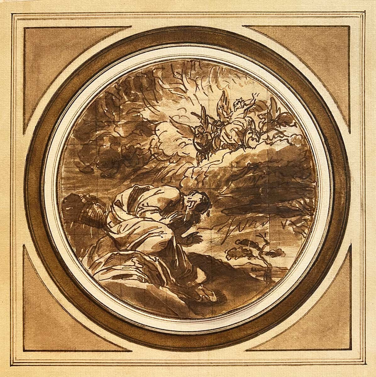 Manner of Benjamin West, Elijah and the Chariot of Fire