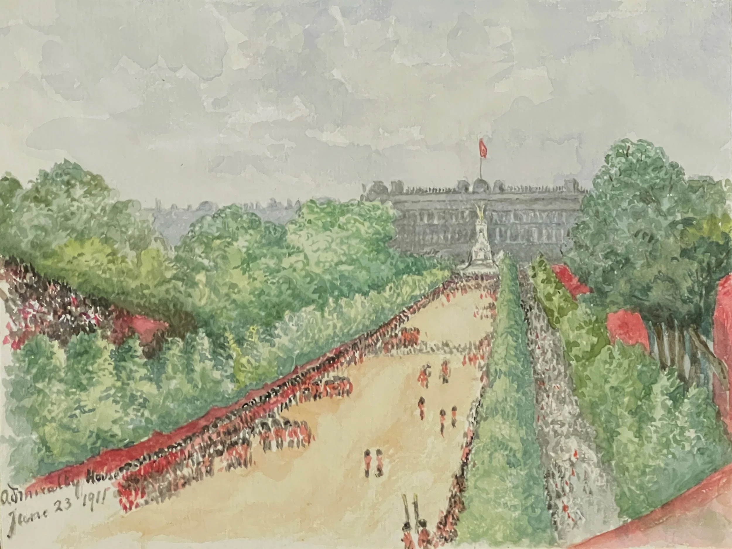 British School, Admiralty House 1911