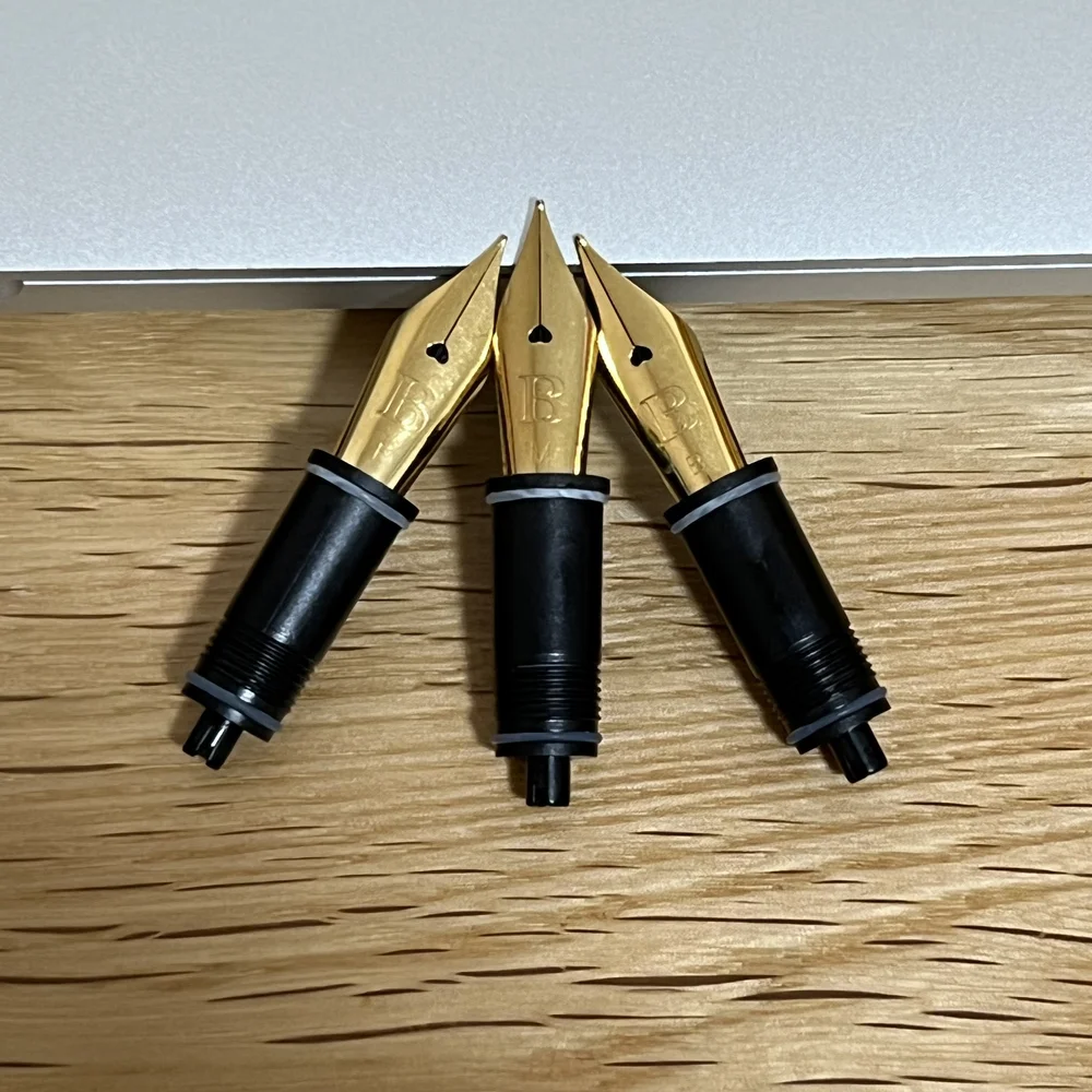 Replacement Nibs (Wet Noodle, SSF, SF, F, M, B) for BlueDew Pens