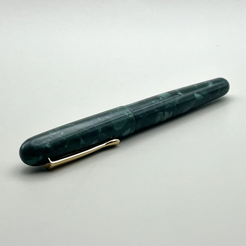 ベクスレー セレスティアル万年筆 ハンドメイド ダークブルー 18K ／Ｆ字 Flex Seres - Emerald — BlueDew Pens