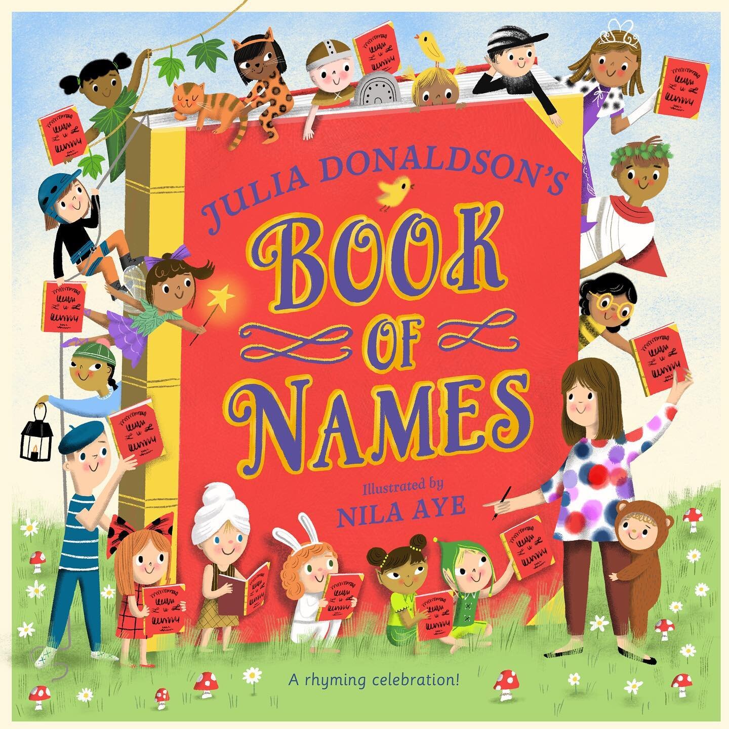 Drumroll 🥁 please. I&rsquo;d like to reveal the cover to my next illustrated book written by the wonderfully talented Julia Donaldson. 
A special poem celebrating all the children who have bought her books. It&rsquo;s published by @macmillankidsuk a