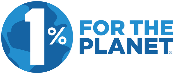 1% for the Planet business member badge representing Ava Bock Art’s commitment to environmental responsibility.