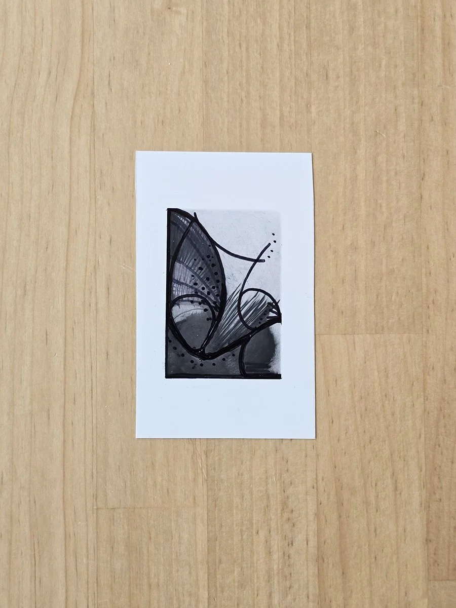 Monochrome Study #1 | Original Drawing Study